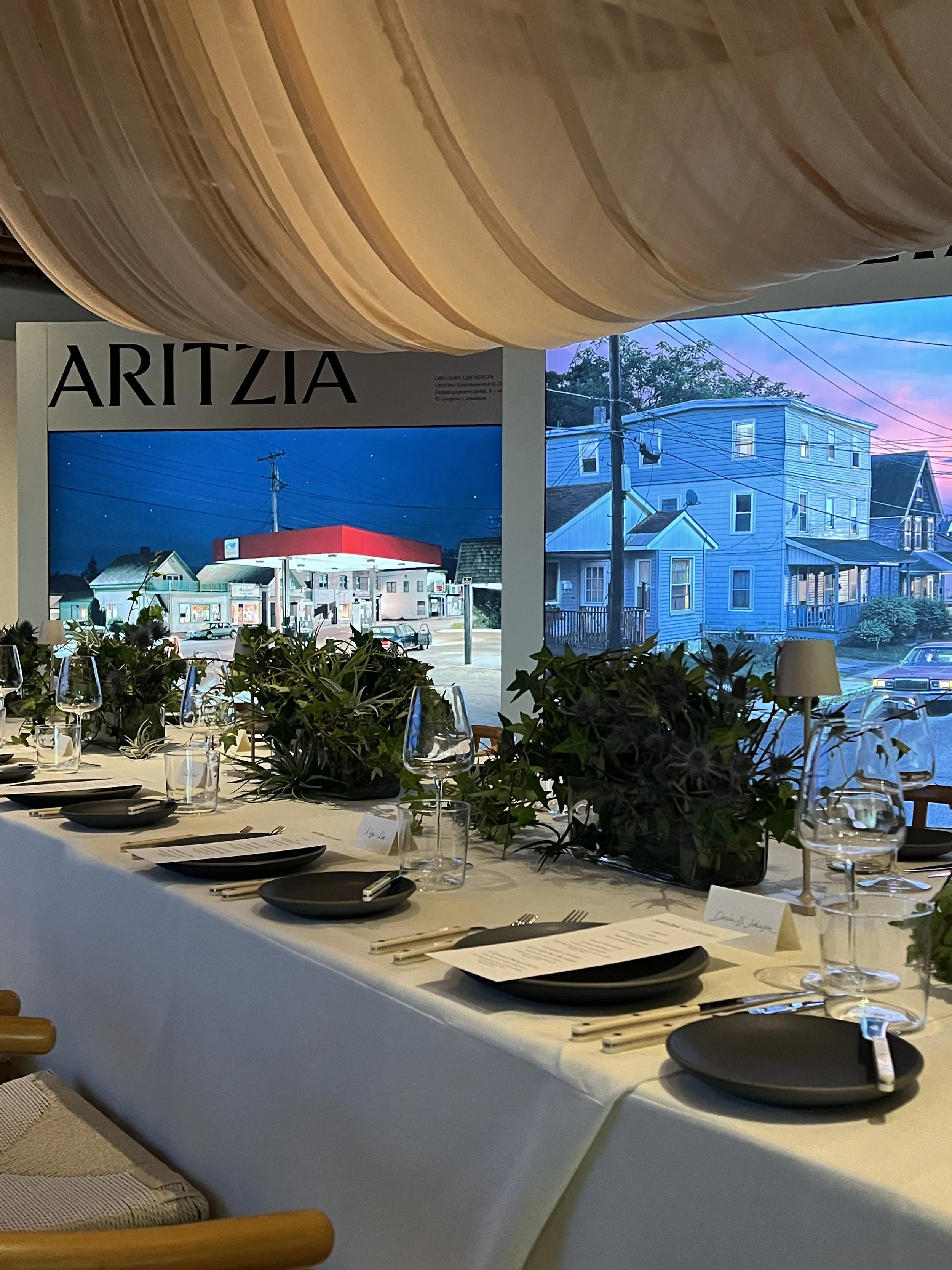 Aritzia x Cultured Magazine Art Night Calligraphy