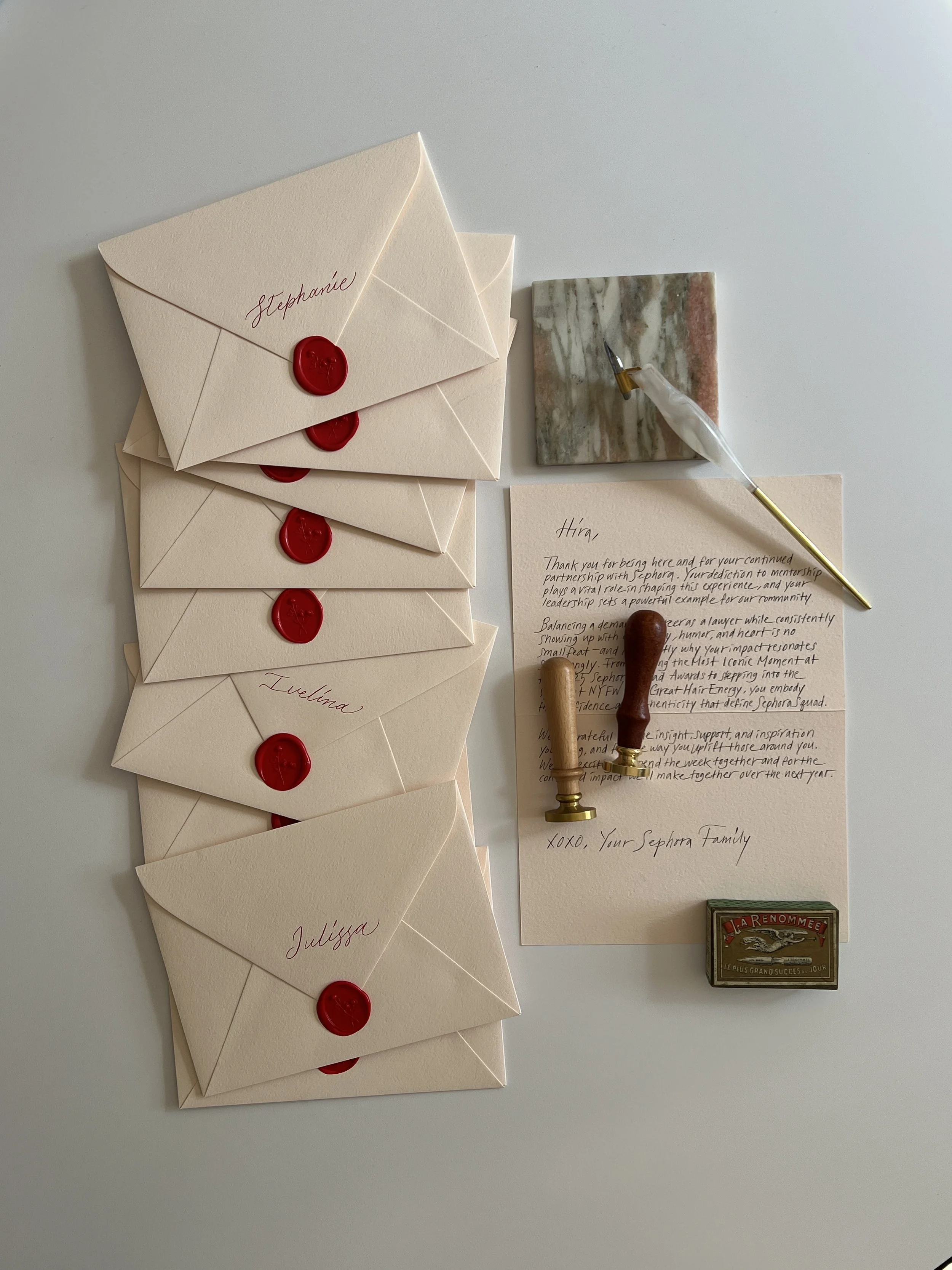 Sephora VIP Letters & Wax Seal