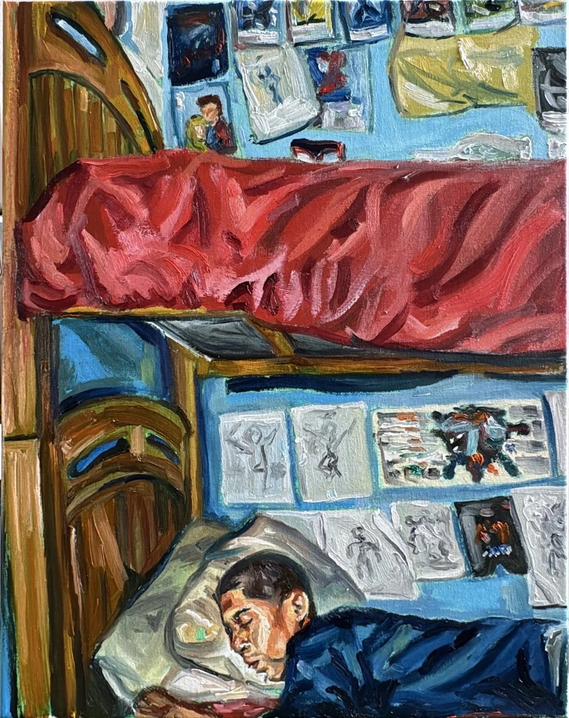 In My Room Oil on 11x14 canvas 
