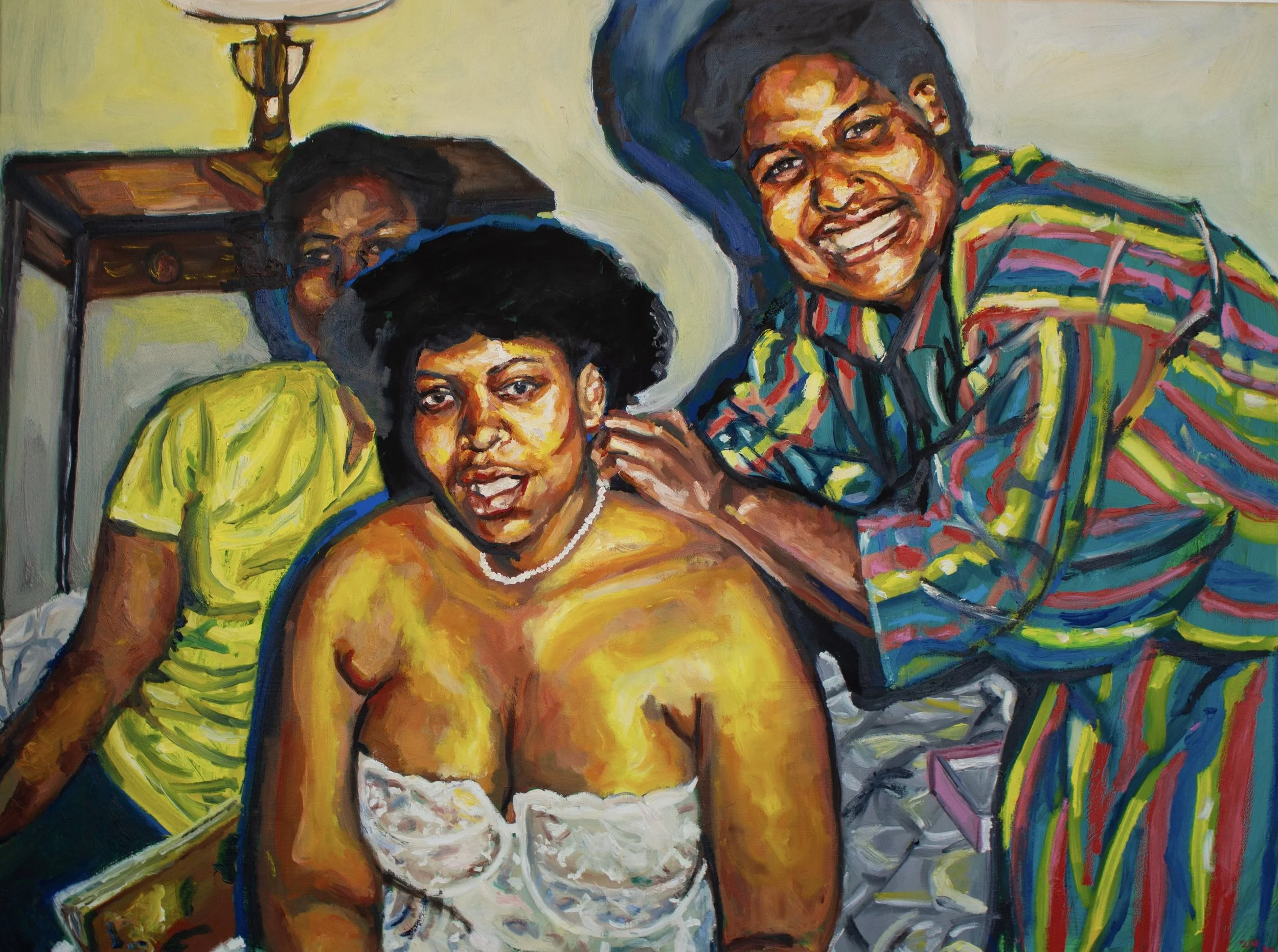 Shadow of Your Smile (2024)
Oil on Canvas 
36" x 48" x 2"