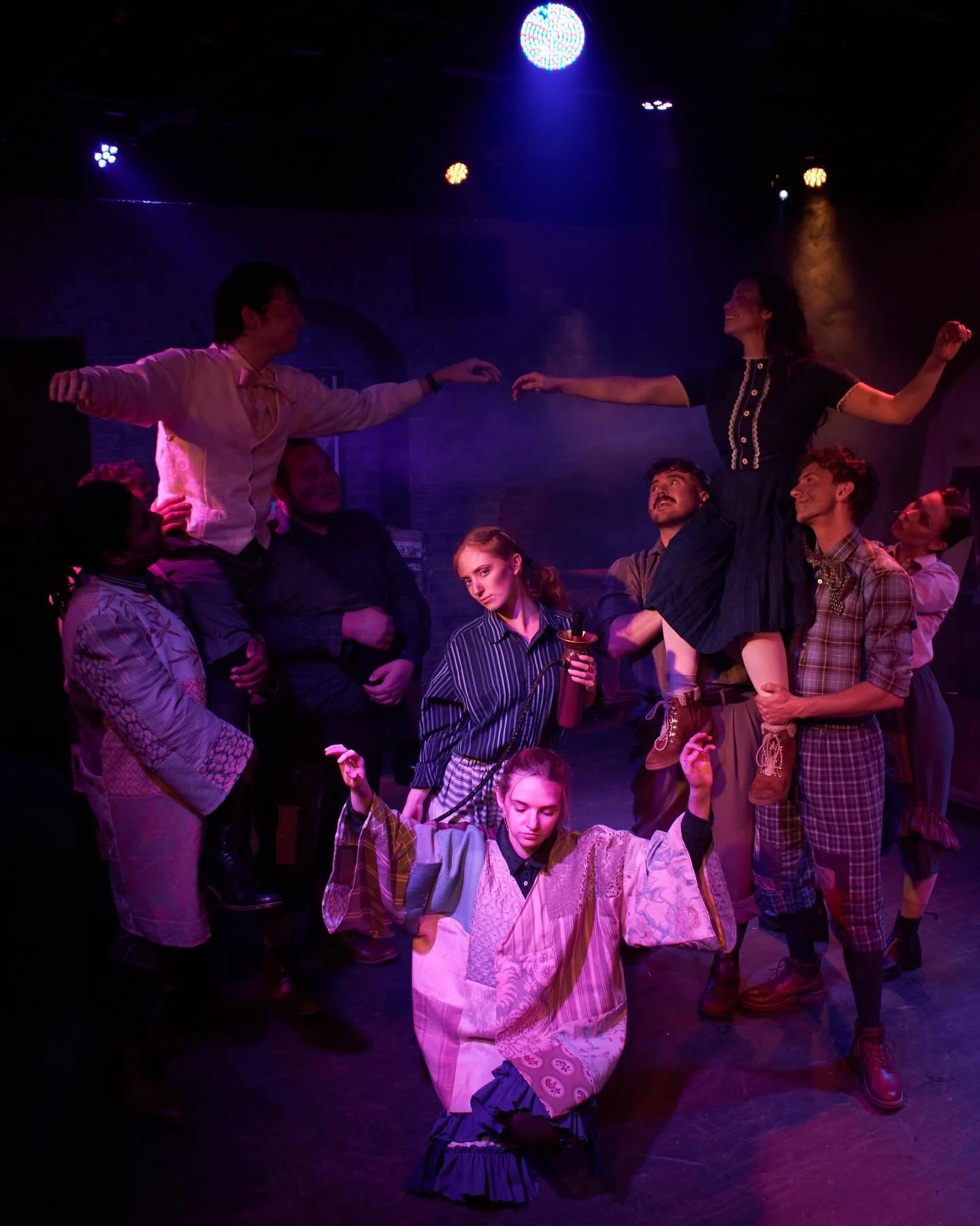 Down the hole you go, and there you are💜

This show, this role (Tabatha/Cheshire), and this cast was an absolute dream. The BIGGEST thank you to @streettheatreco @randalllc and everyone involved! I miss you and the air vent everyday ;)

&ldquo;Somet