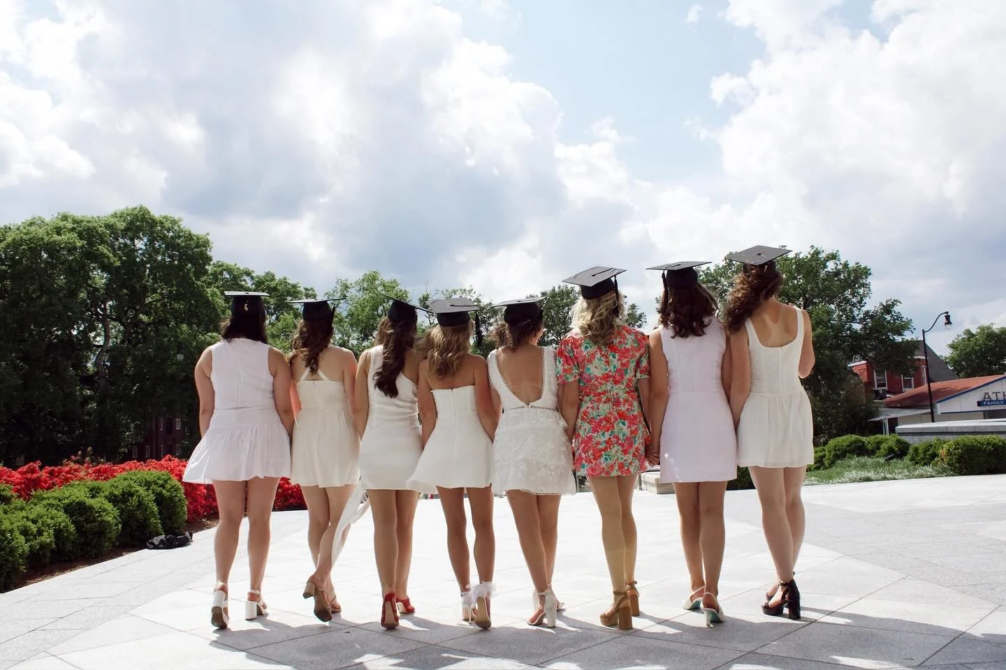 Here&rsquo;s to right now🥂 

@belmontu &amp; @bumt2025 , I can&rsquo;t even believe FOUR whole years have gone by. Thank you and I love you, cheers to the next adventure ;)