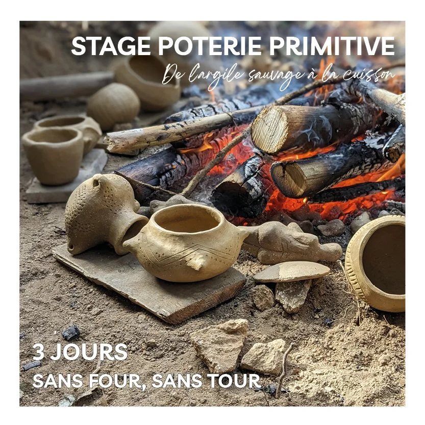 Stage de Poterie primitive avec "Inspiration Sauvage"