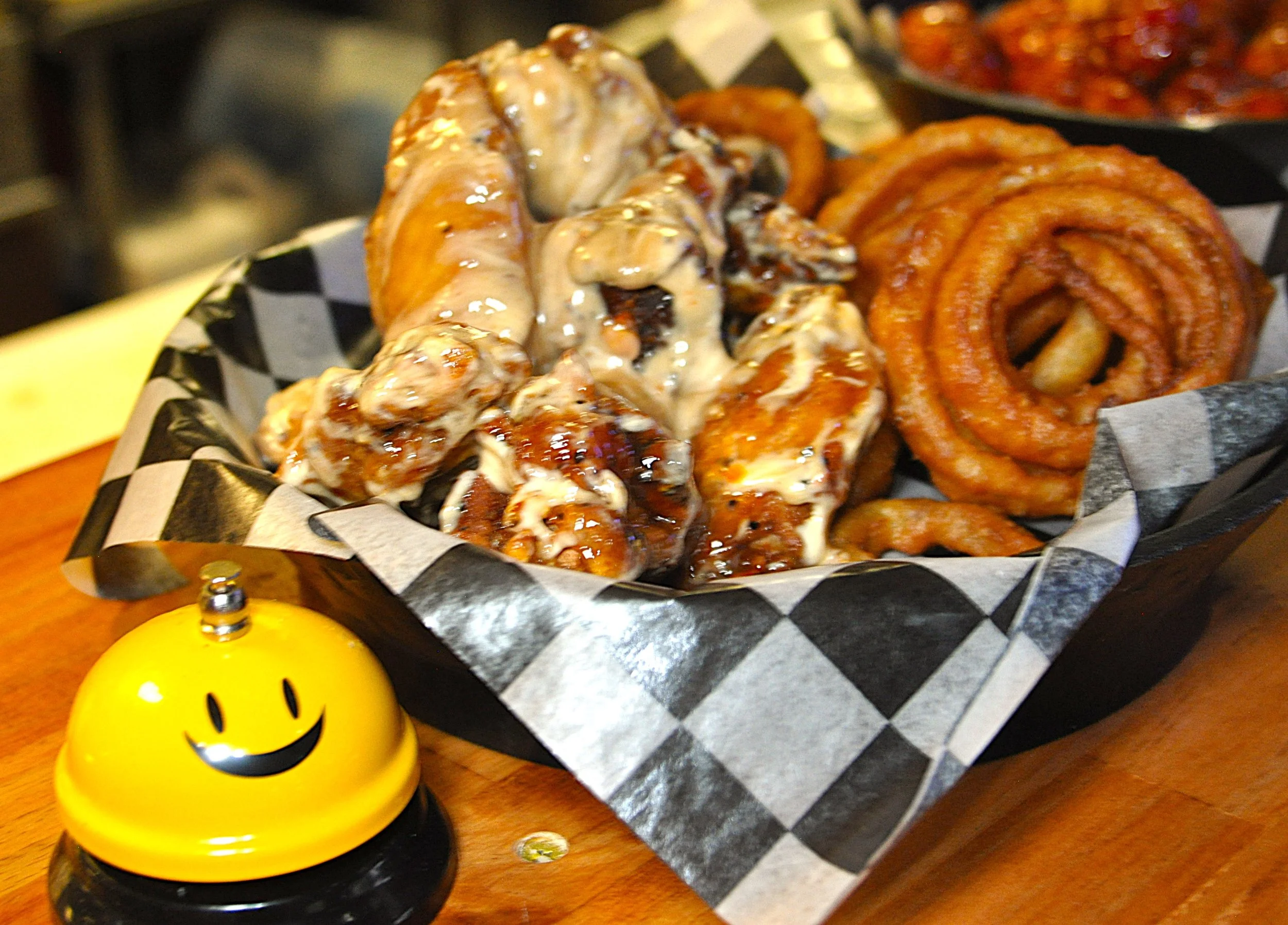 Westown Tap Bar and Restaurant West Des Moines Wings and Ring.JPG