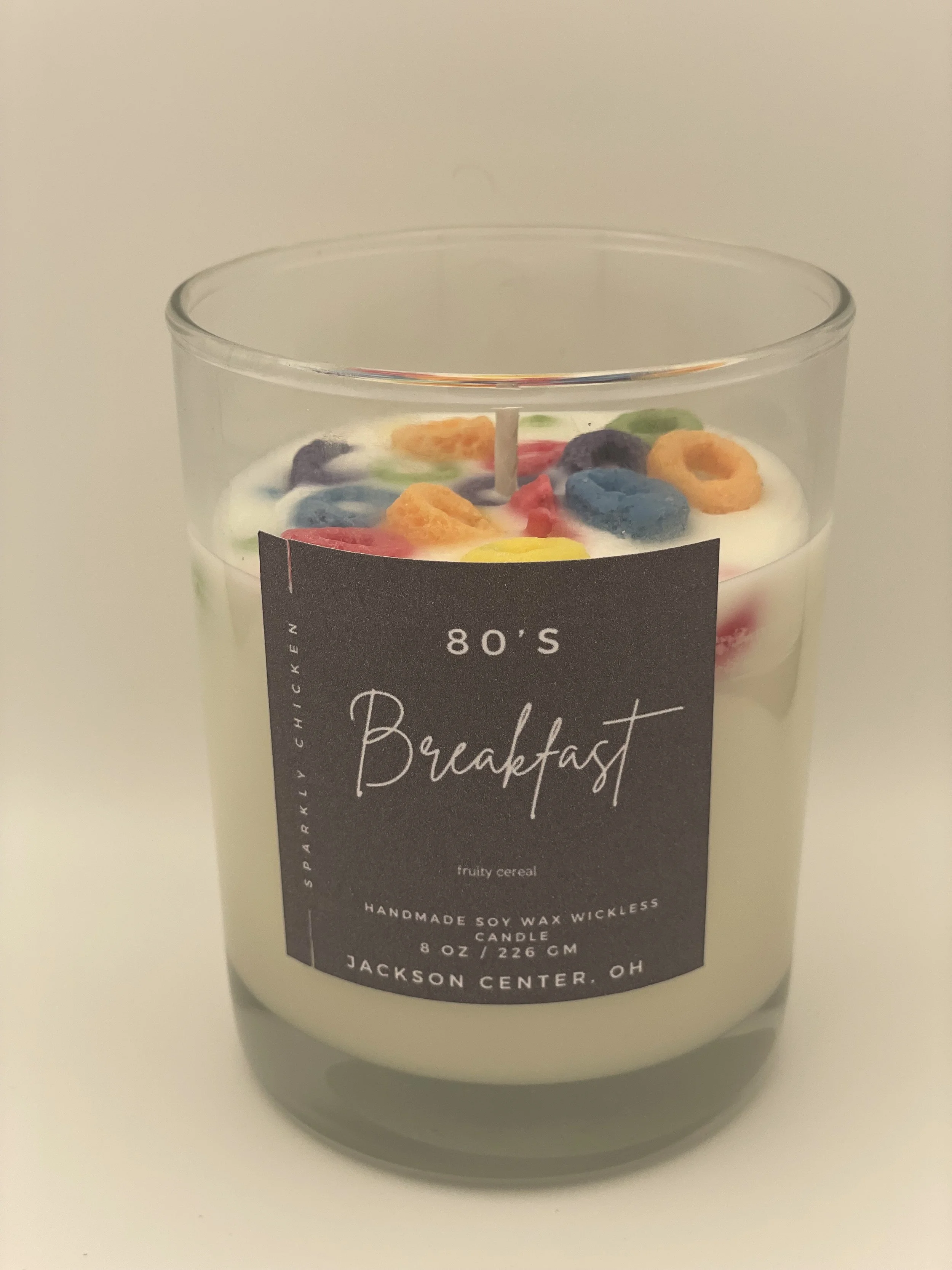 80's Breakfast Candle, 8 oz