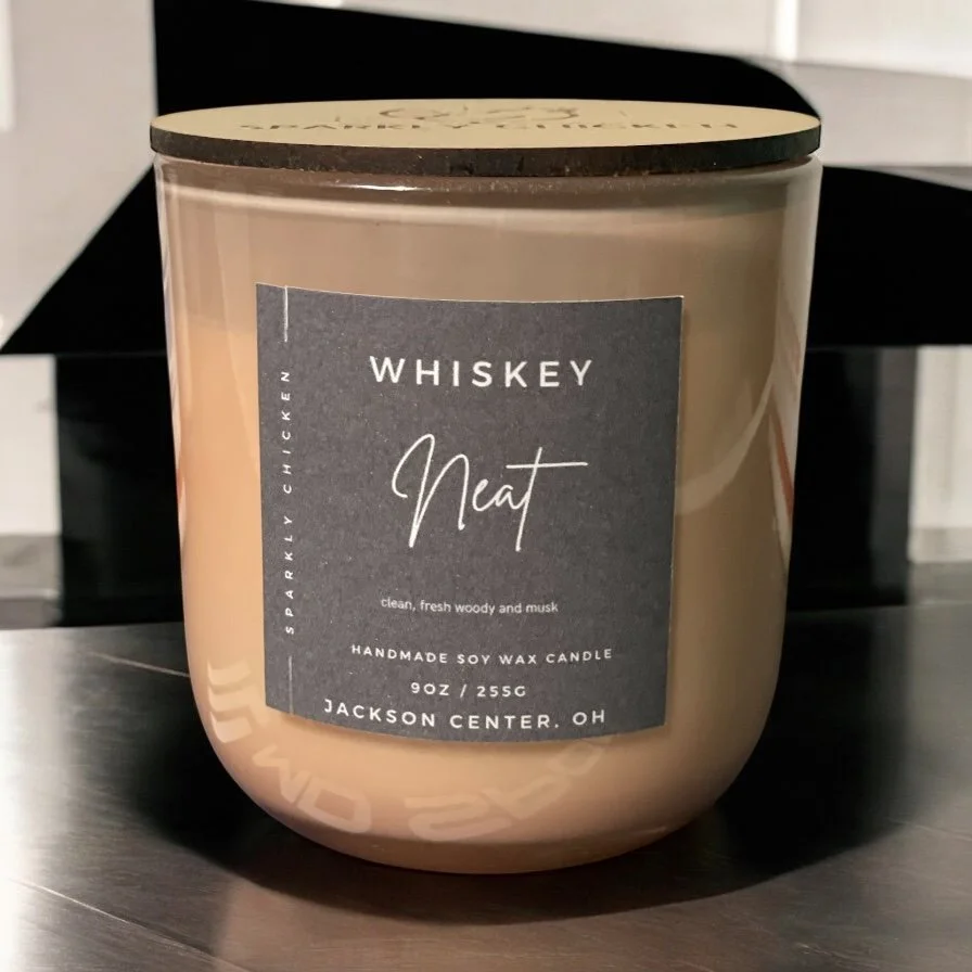 Whiskey Neat 9oz candle