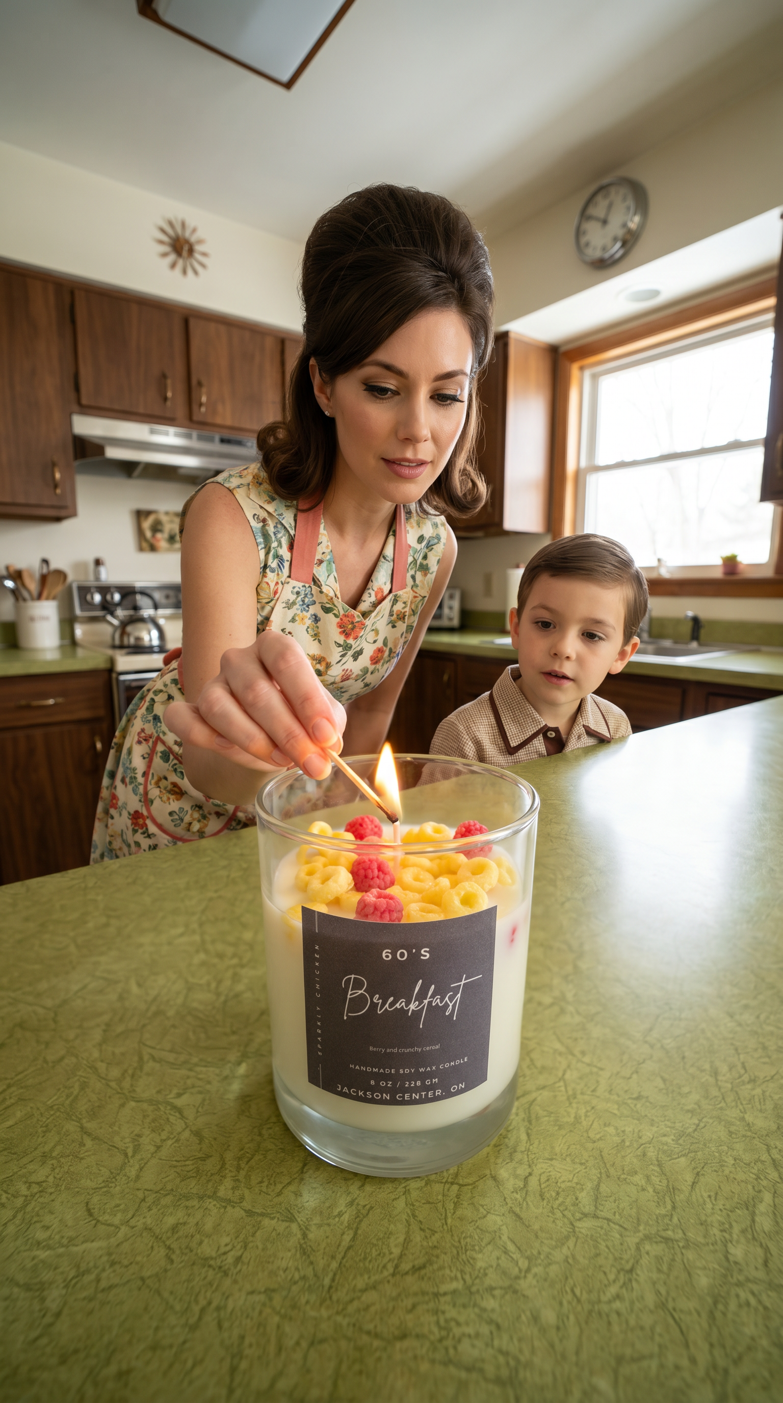 60's Breakfast 8oz Candle