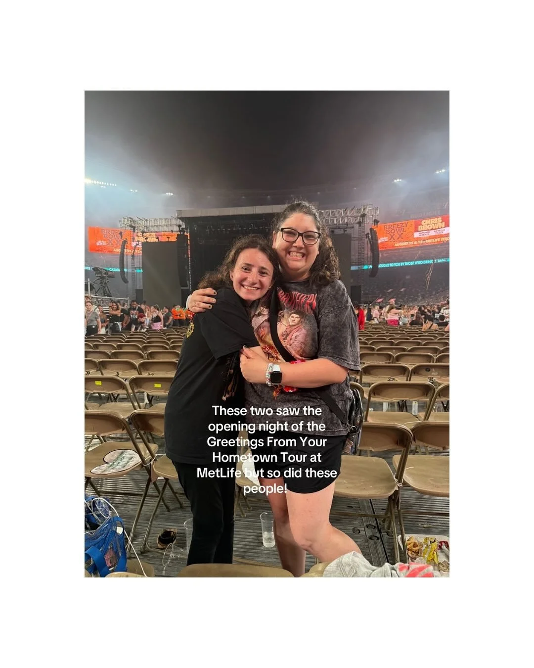 I had such an amazing time seeing the opening night of the @jonasbrothers tour at @metlifestadium that I had to go back and think about all the amazing memories I have had over the past 18 years I&rsquo;ve been seeing them in concert and 20 of being 