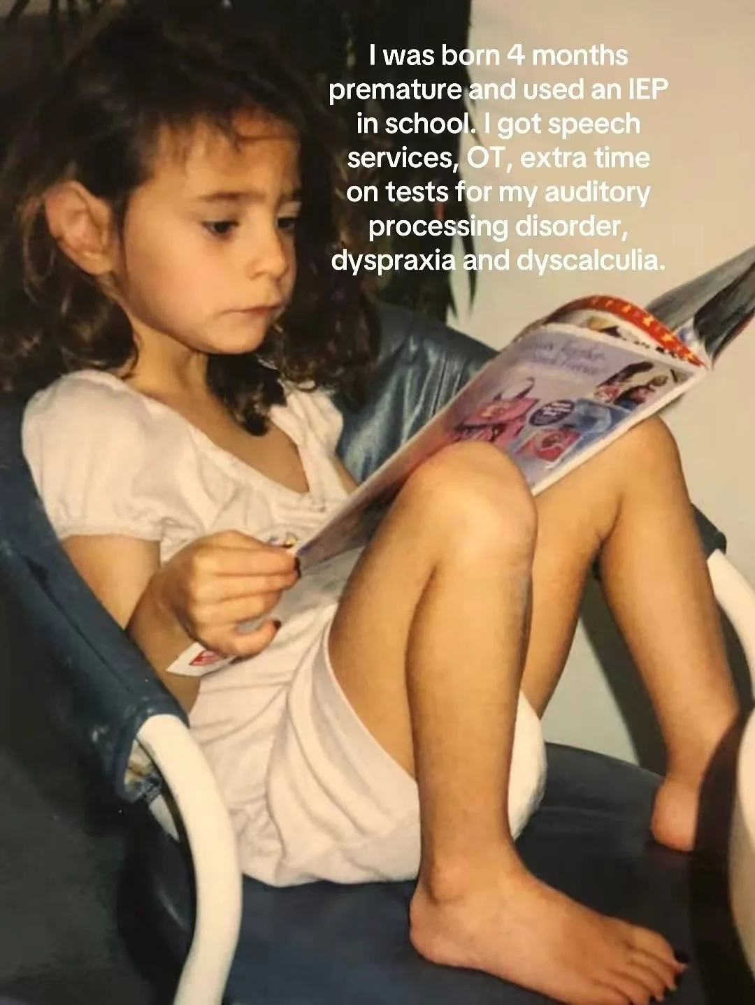 I&rsquo;m loving this trend over on that other app and it makes me so happy that so many people are sharing what their disabilities are and what they are doing today! As a kid with an IEP, I felt less than from teachers who didn&rsquo;t believe in me