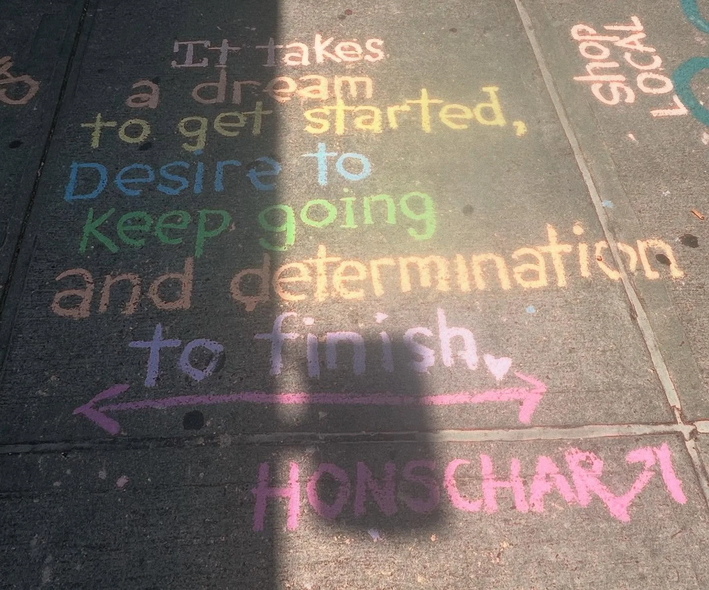 I saw this on the street near my apartment the other day while I was running errands. While this year hasn&rsquo;t been what I wanted it to be, I&rsquo;m grateful for always showing up for myself, advocating for myself and putting myself out there. I