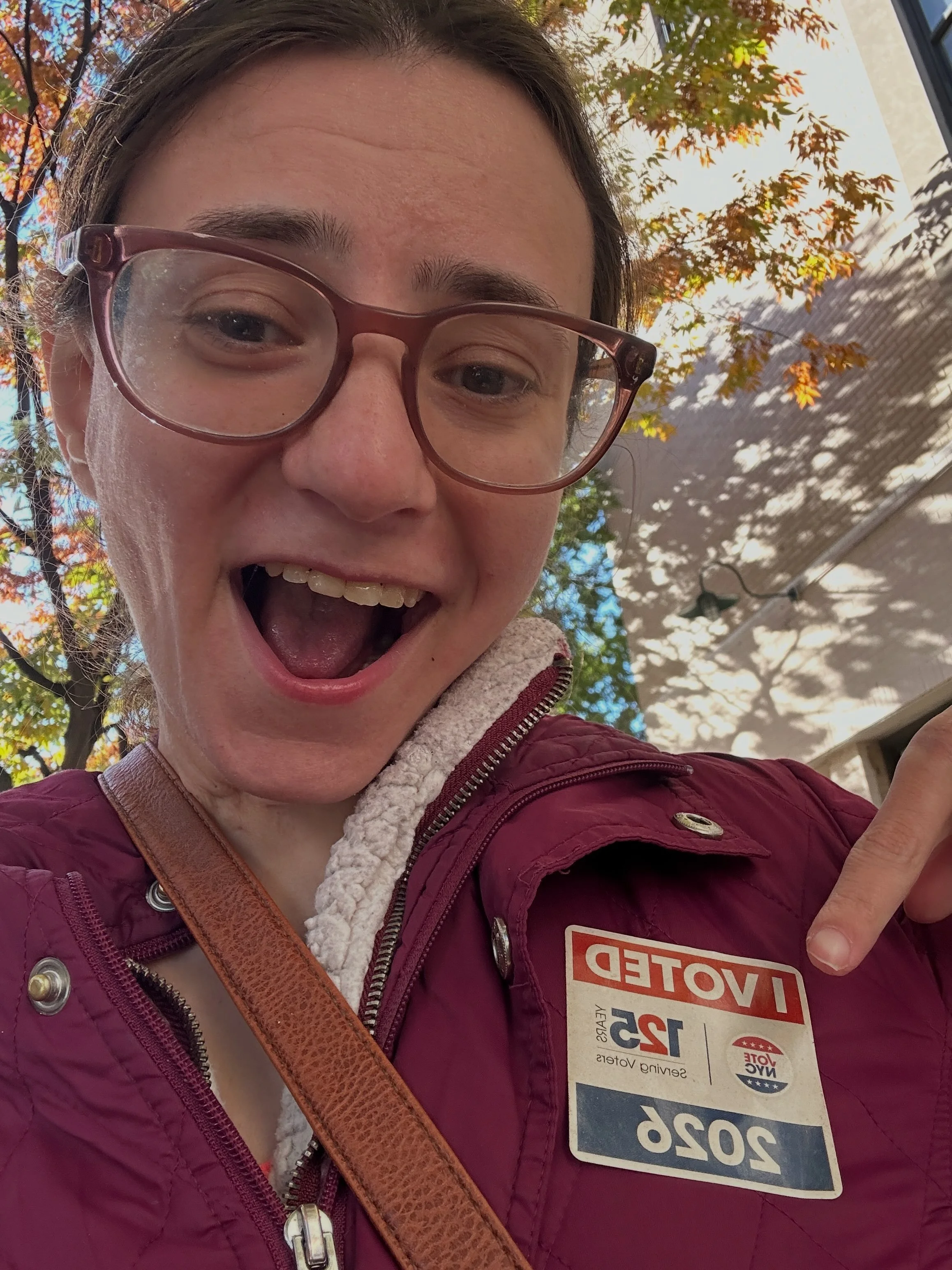 I truly couldn&rsquo;t wait to vote early today! I always get a little emotional everytime I voted and I think about all the women who helped to fight for my right to vote. It made me so happy to see all the other people in line today to vote! Please