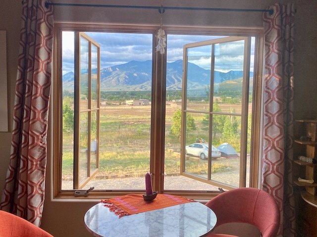 View of Taos Mountain / Pueblo Peak from Harmony Farms