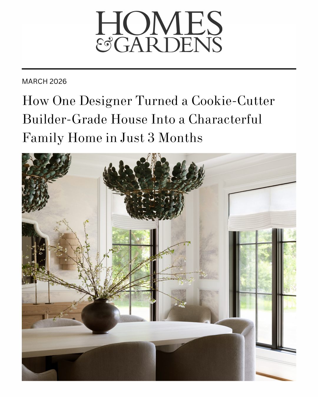 Moving your family across the country is one thing, but getting your new home ready in three months certainly brings an additional challenge into the mix. This was the predicament presented to Kristin Harrison, founder of Georgia & Hunt Design House.