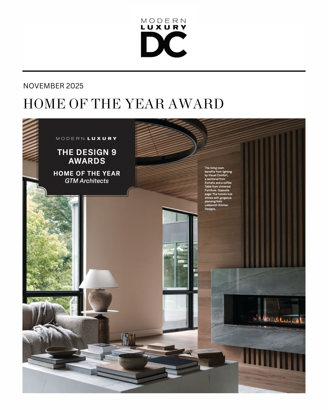 DC Home of the Year Design of the Year Interior Design McLean Virginia Maryland Northern VA MD DC Interiors