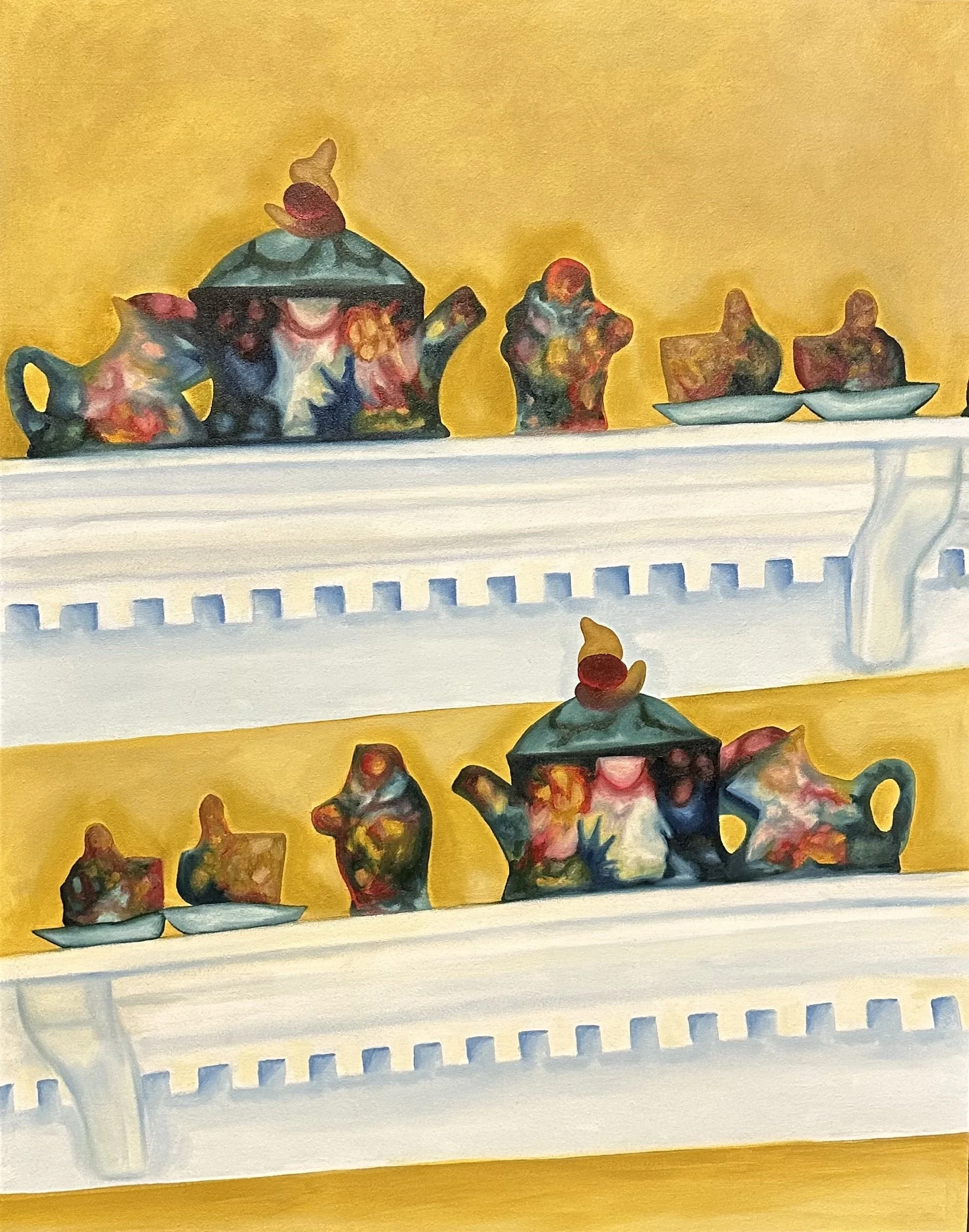 Display Only, Oil on canvas, 43x34in, 2025 