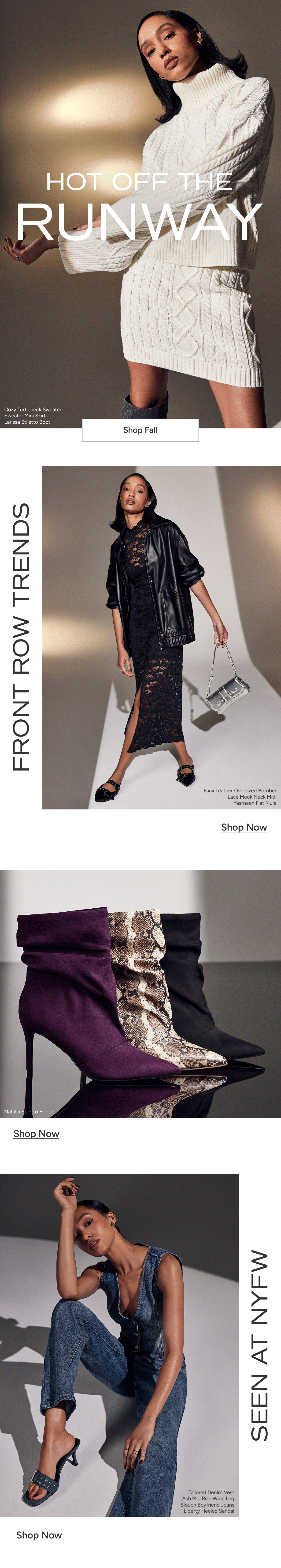 Runway-Inspired Email Marketing Story