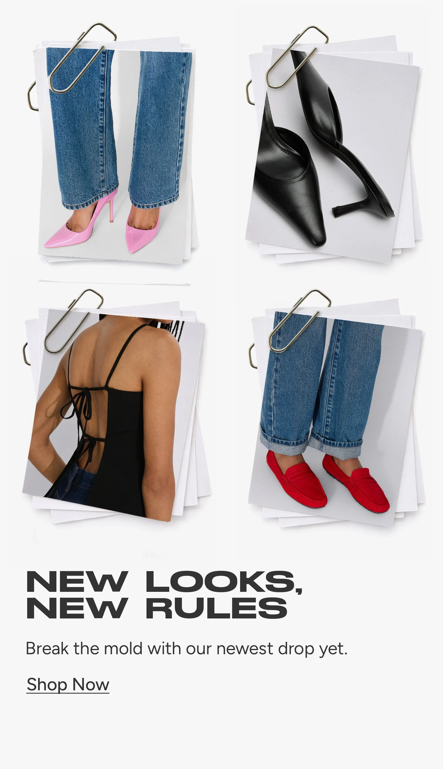 New Arrivals Mobile Homepage Banner