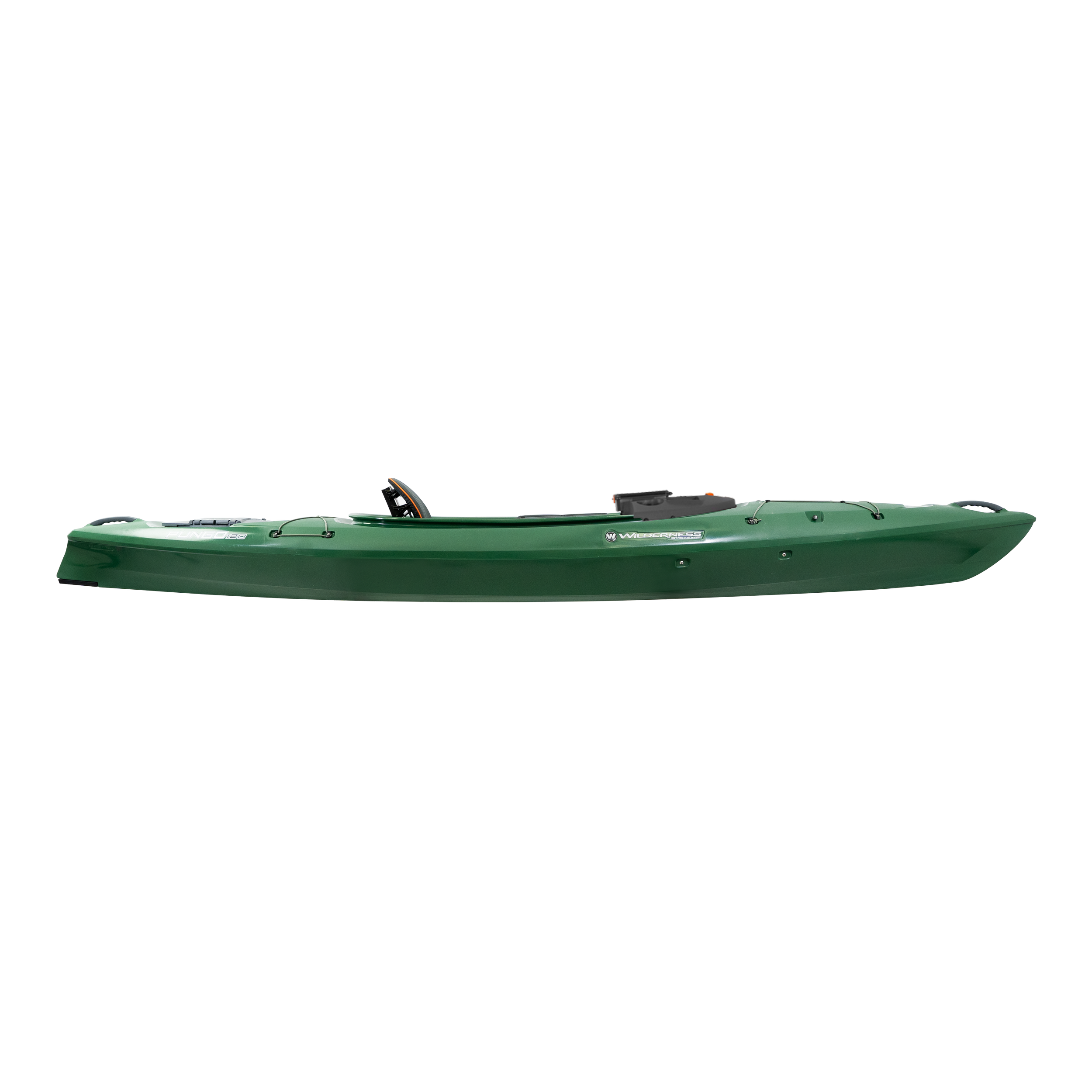 Side view of the Pungo 120 in Forest Green color
