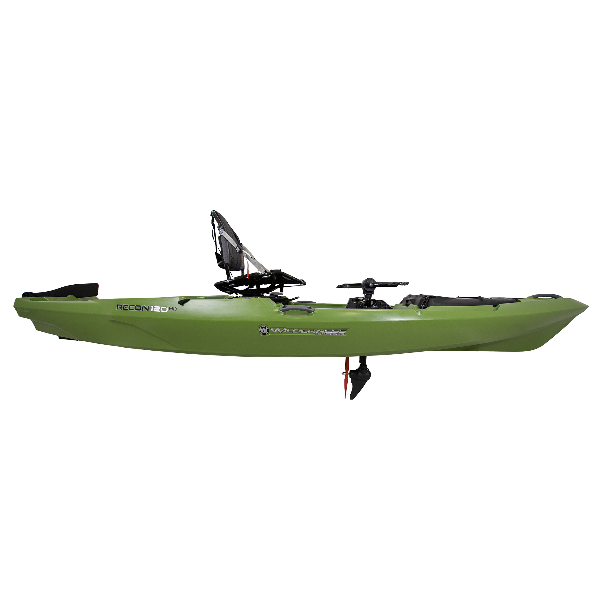 Side view of the Recon 120 HD in Ranger Green color