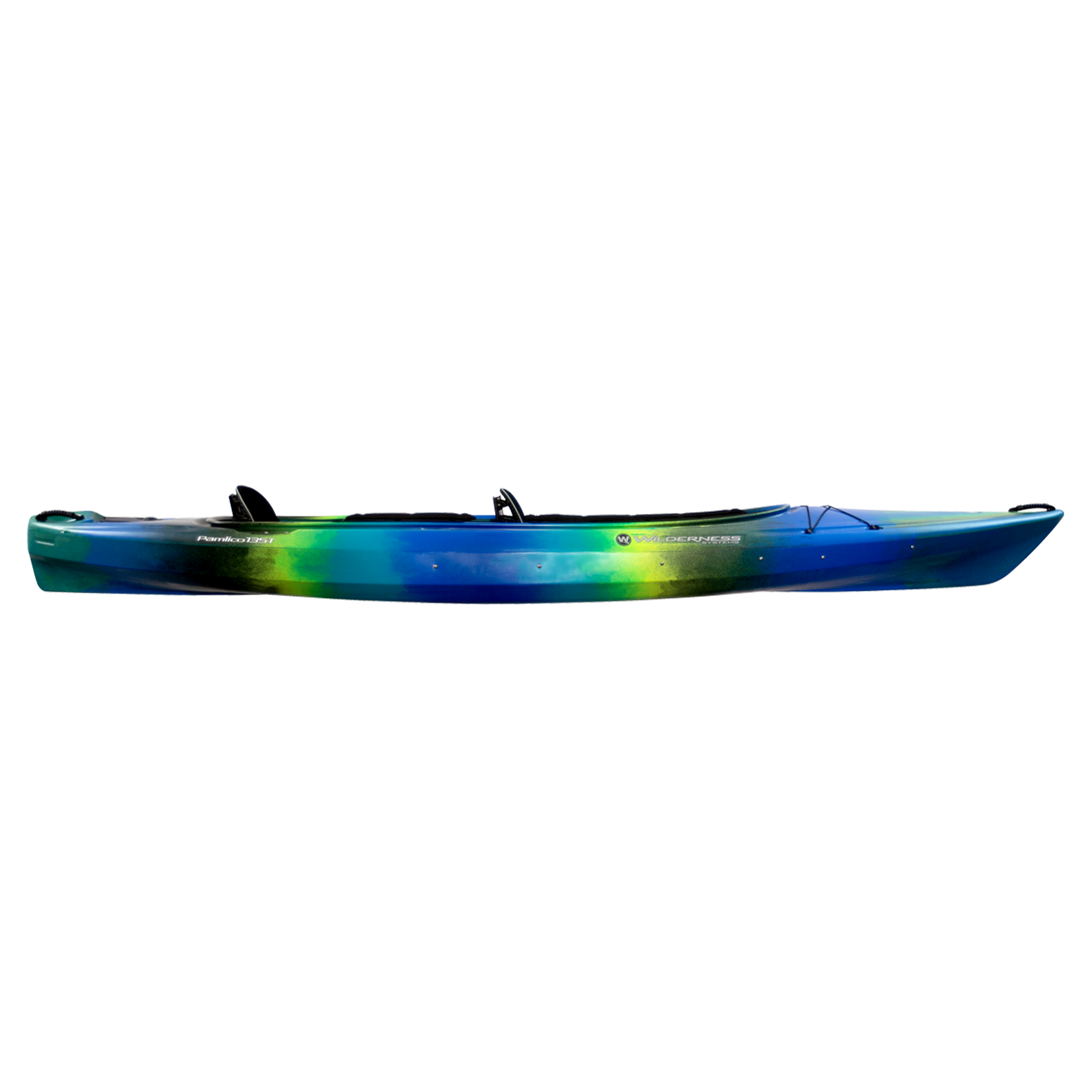 Side view of the Wilderness Systems Pamlico 135 in Galaxy color
