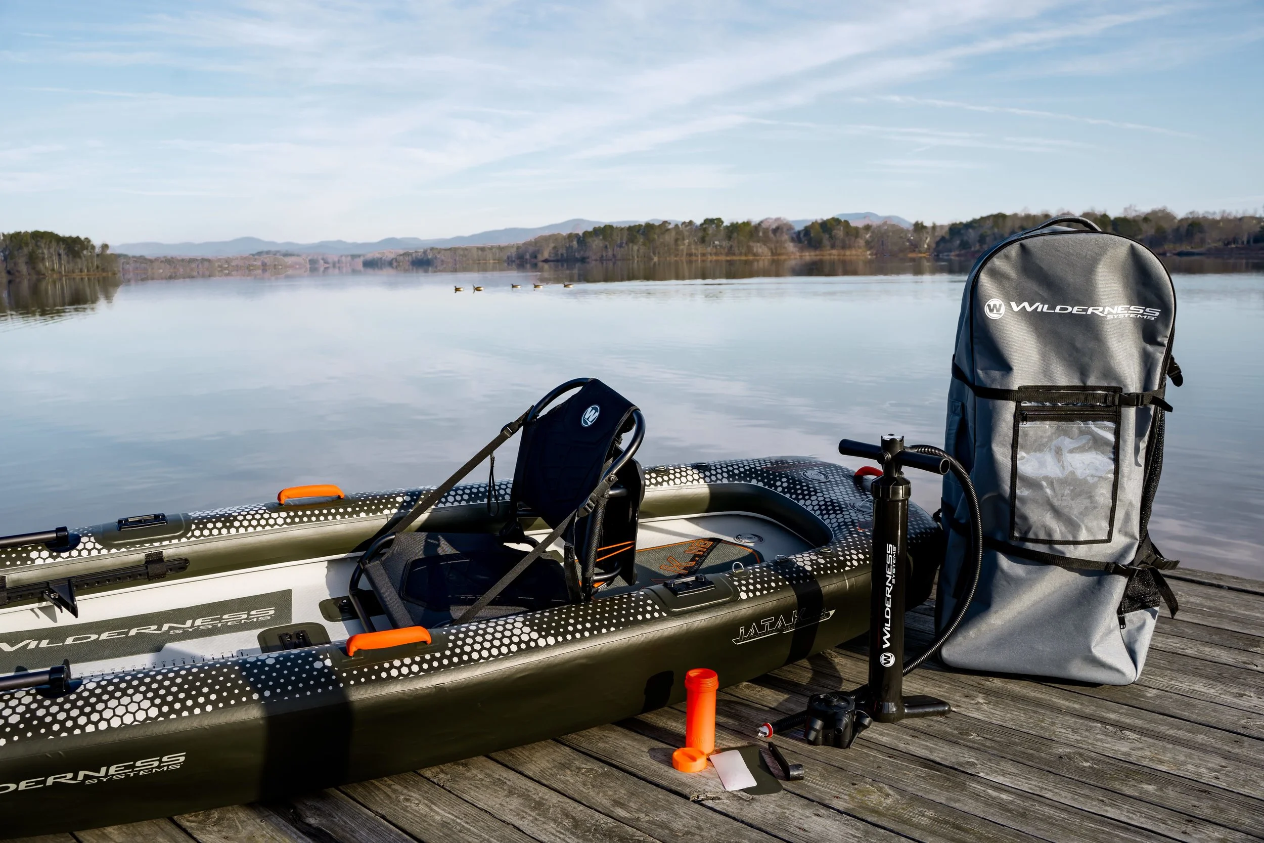 Image of the Inflatable Wilderness Systems IA.T.A.K 110 kayak.