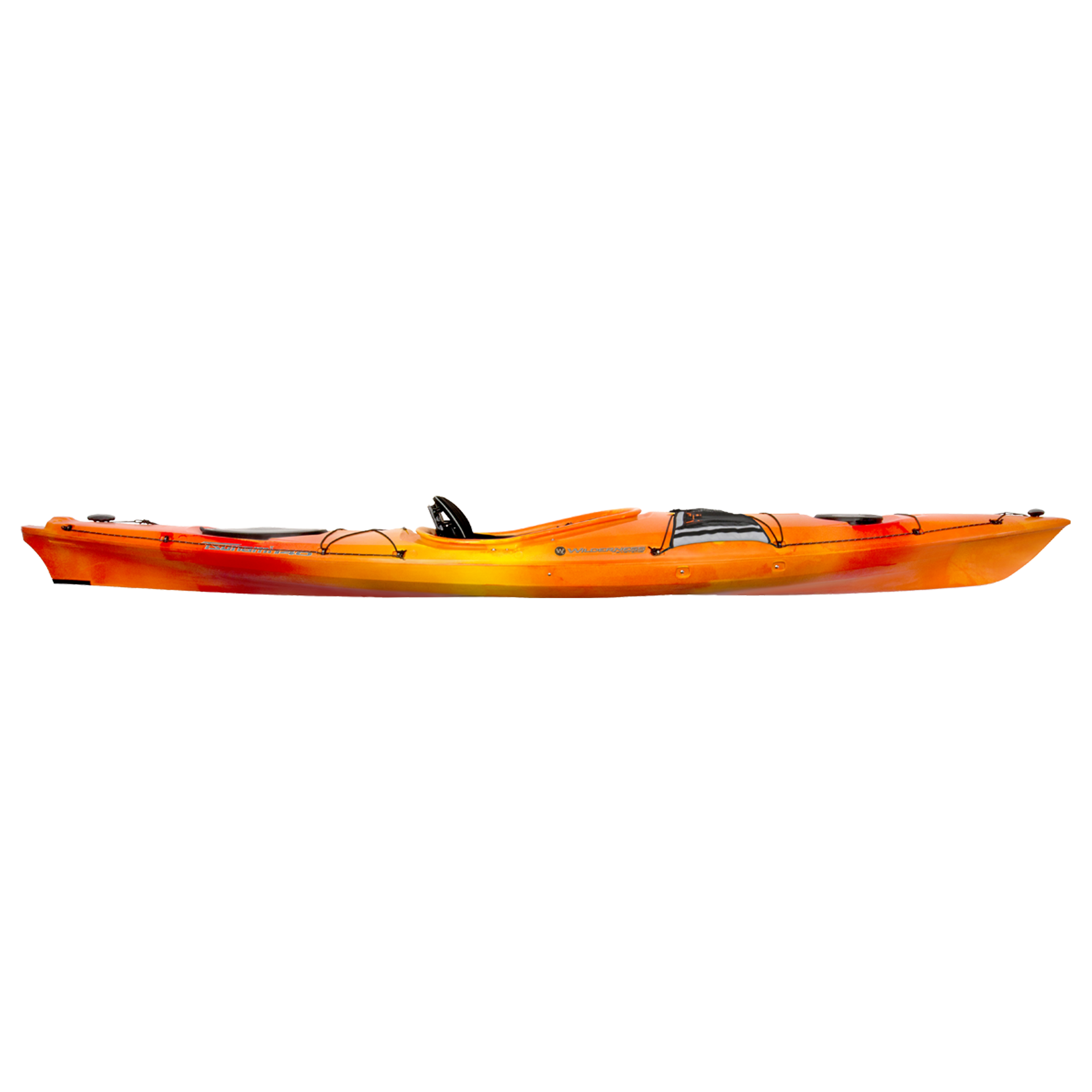 Side view of the Tempest 140 in Mango color