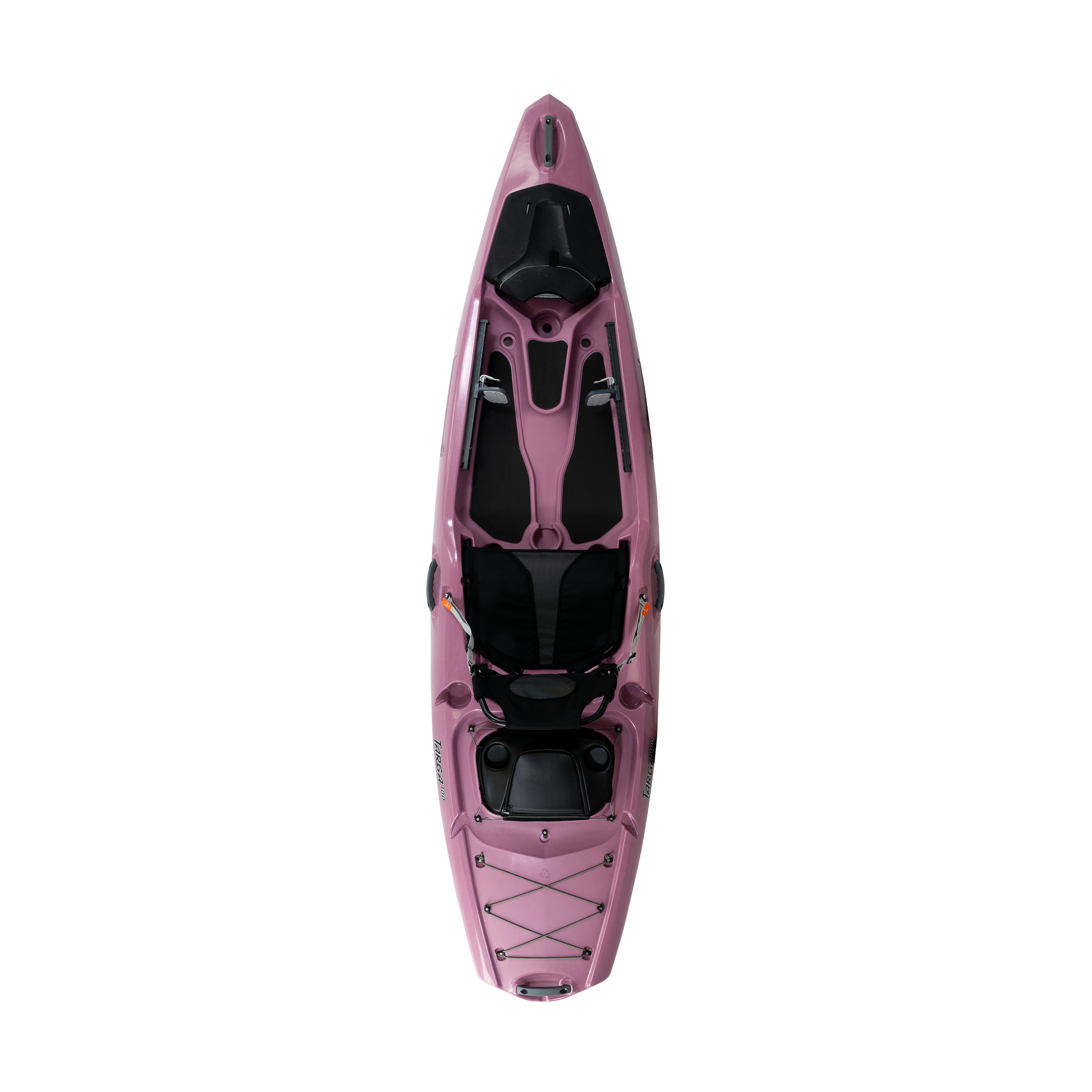 Top view of the Wilderness Systems Targa 100 in Purple Dawn color.