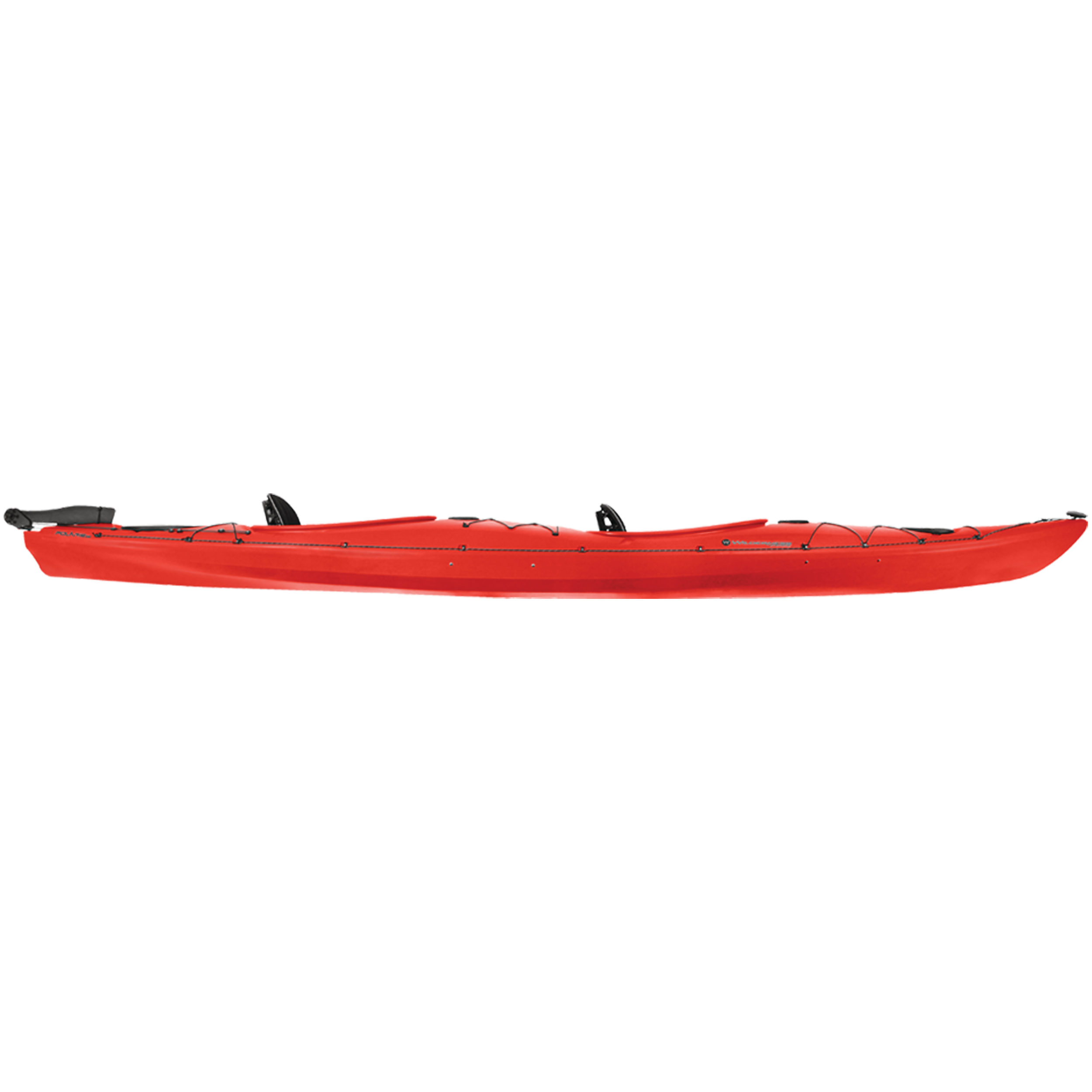 Side view of the Wilderness Systems Polaris 180 touring kayak