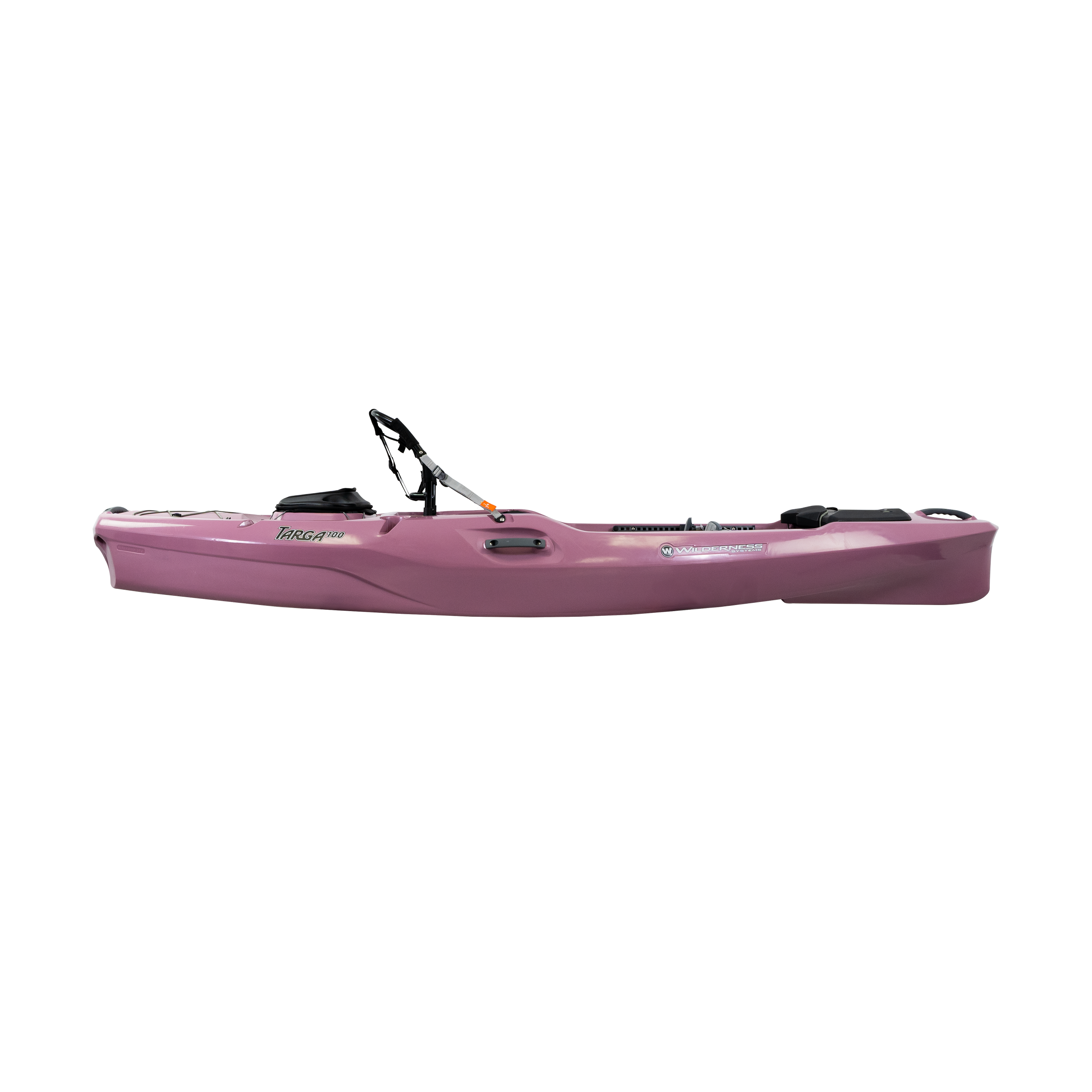 Side view of the Wilderness Systems Targa 100 in Purple Dawn color.