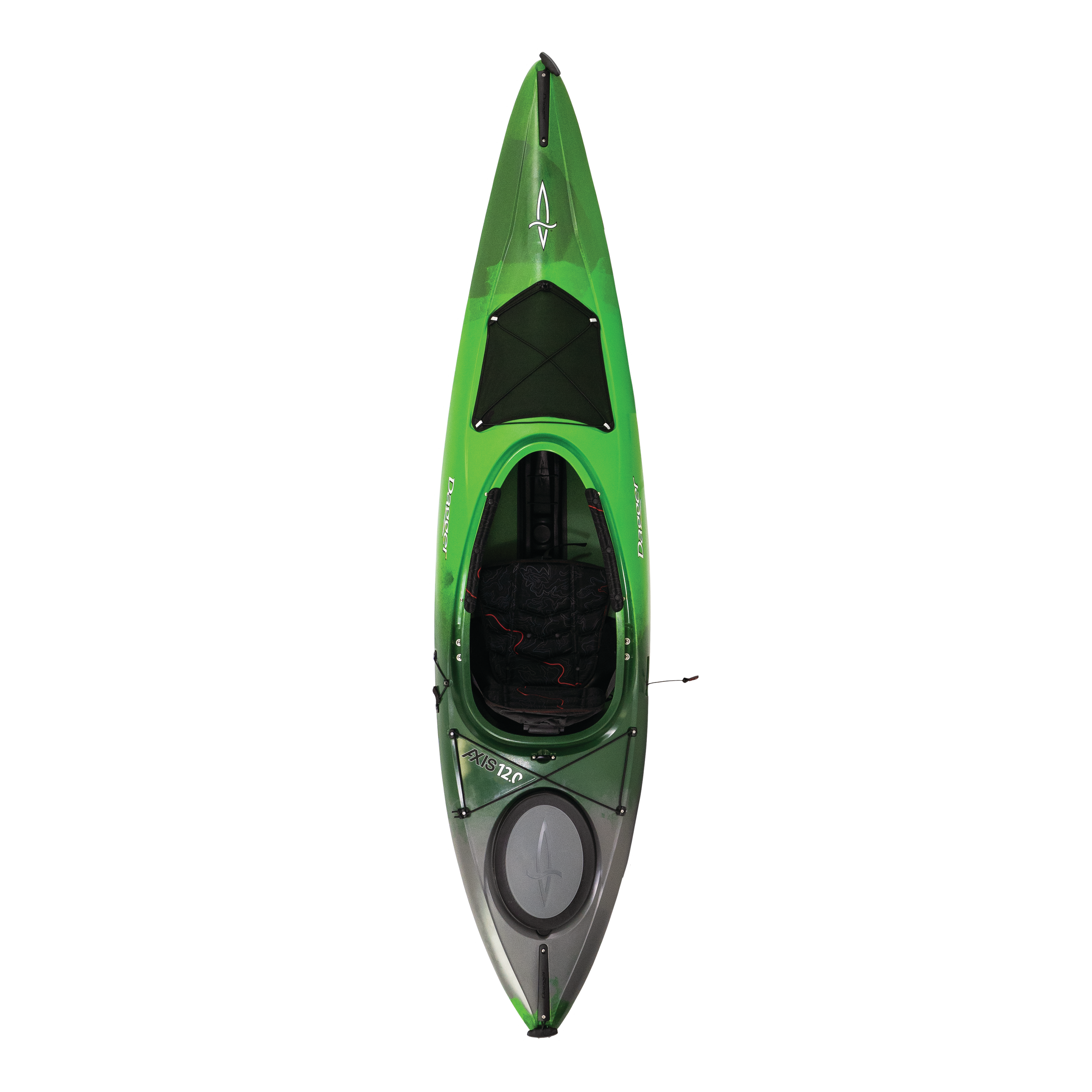 Top view of the Dagger Axis 10.5 in Green Mist color