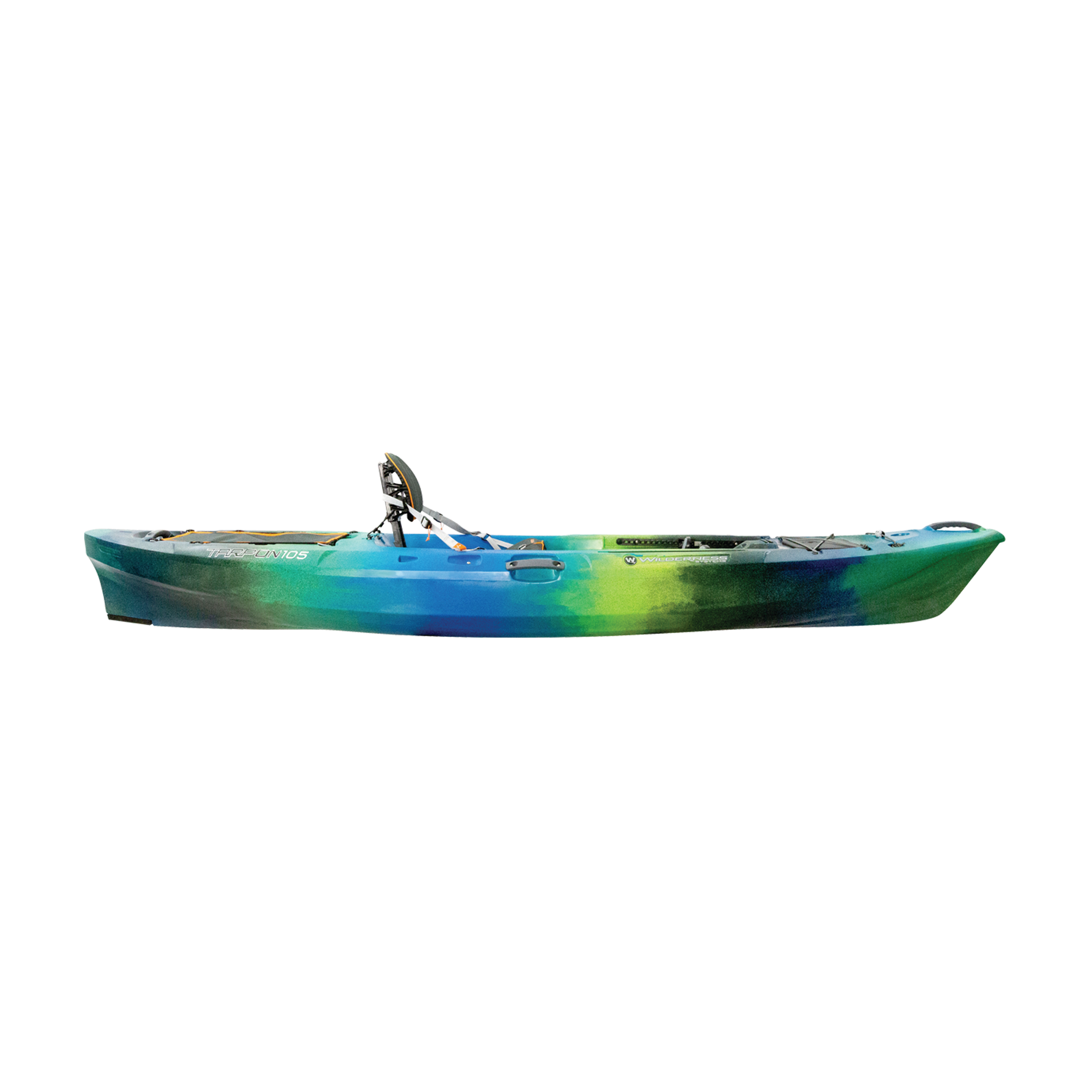 Side view of the Tarpon 105 in Galaxy color
