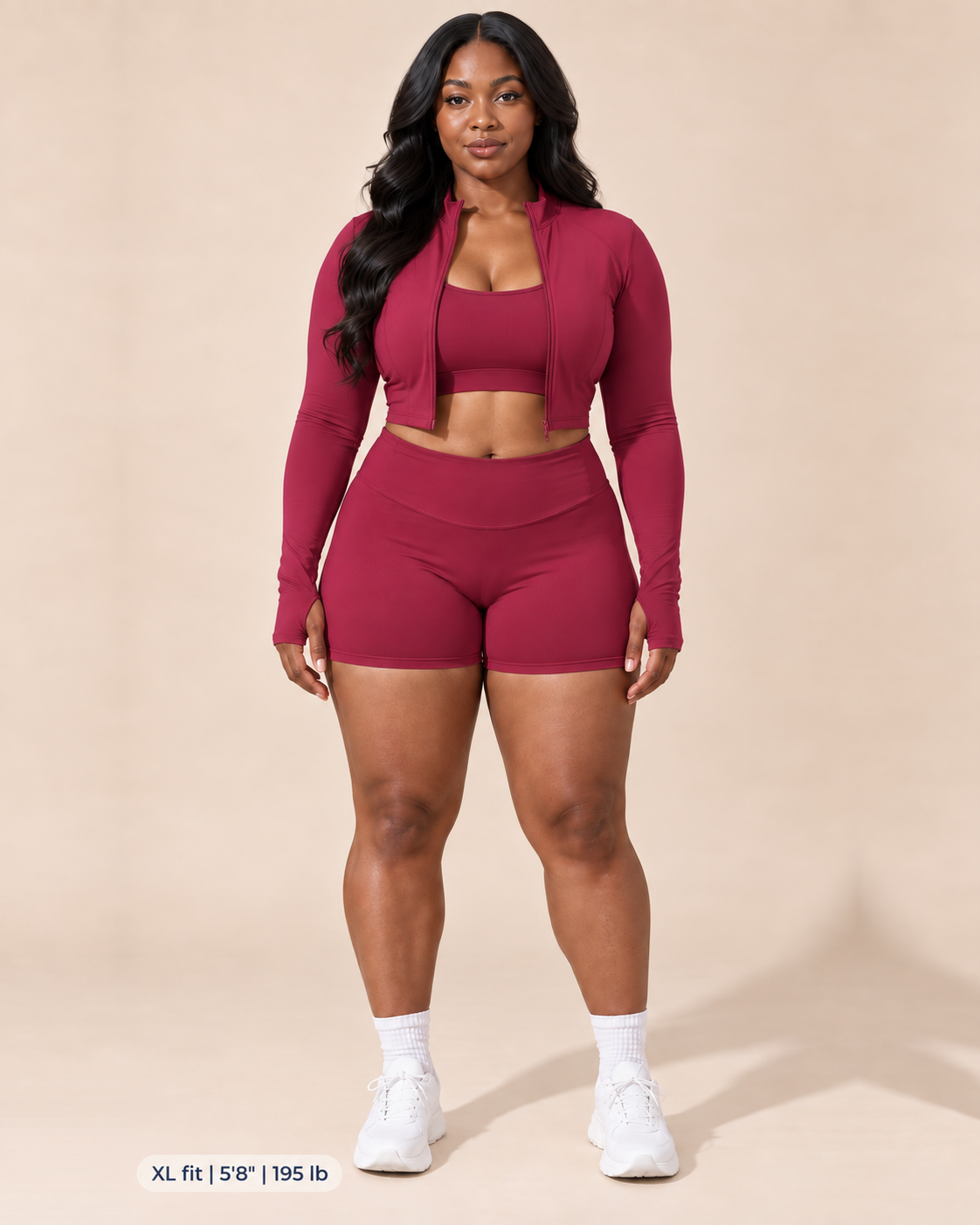 IGNITE Sculpt Jacket- Berry