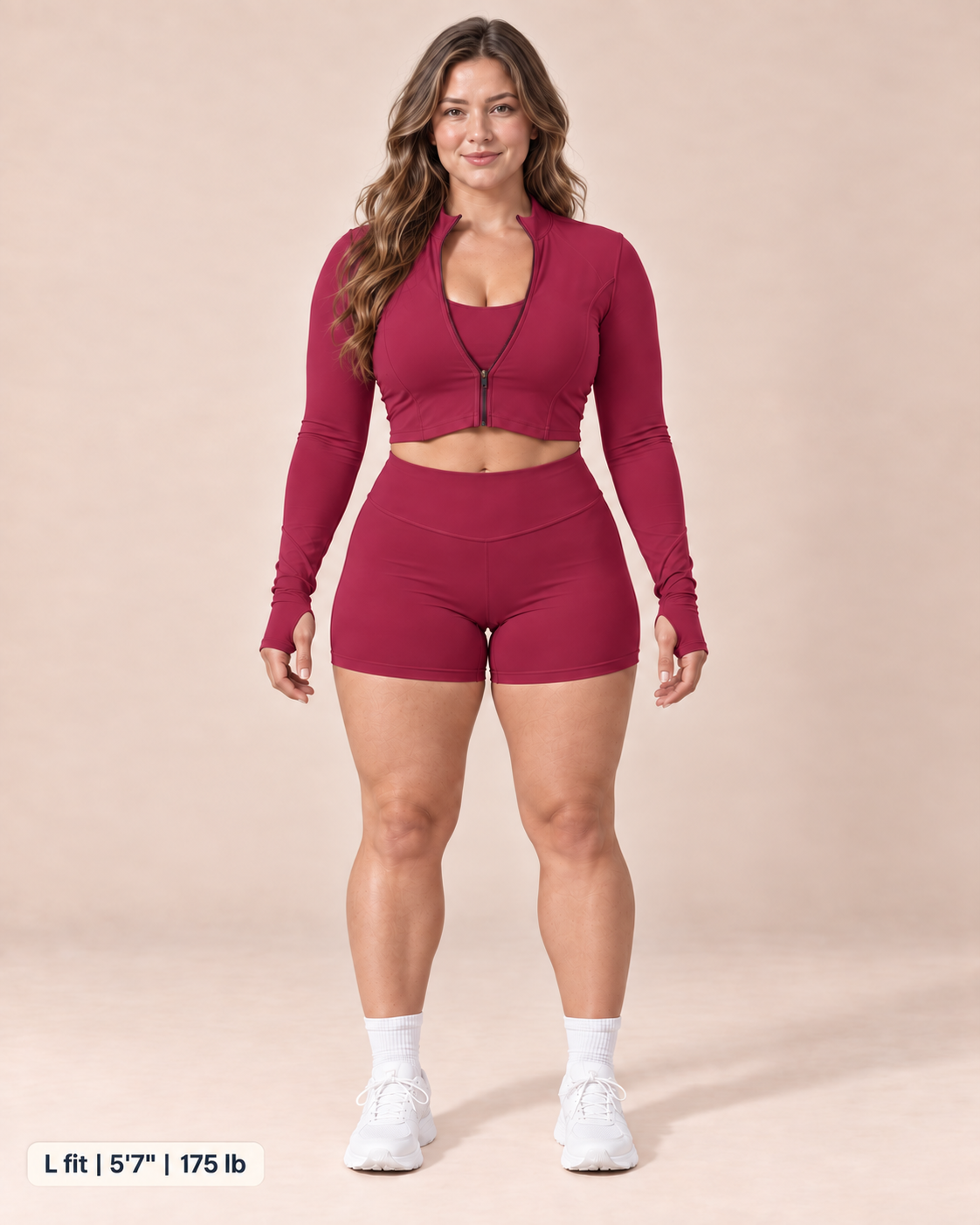 IGNITE Sculpt Jacket- Berry