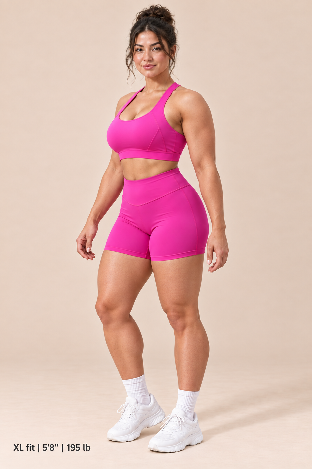 IGNITE Sculpt Short- Dragon Fruit