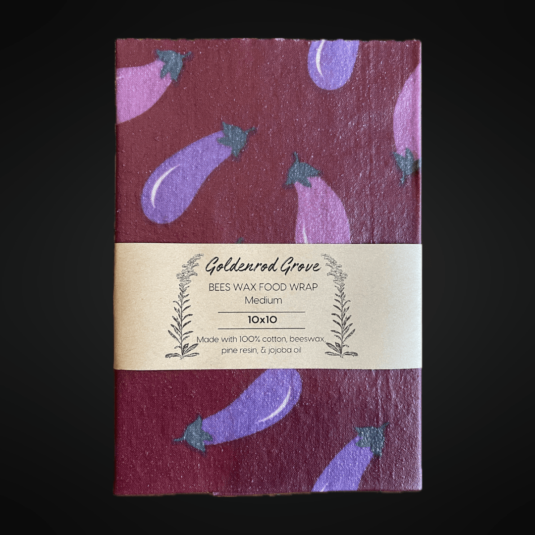 Beeswax Food Wrap | Eggplant