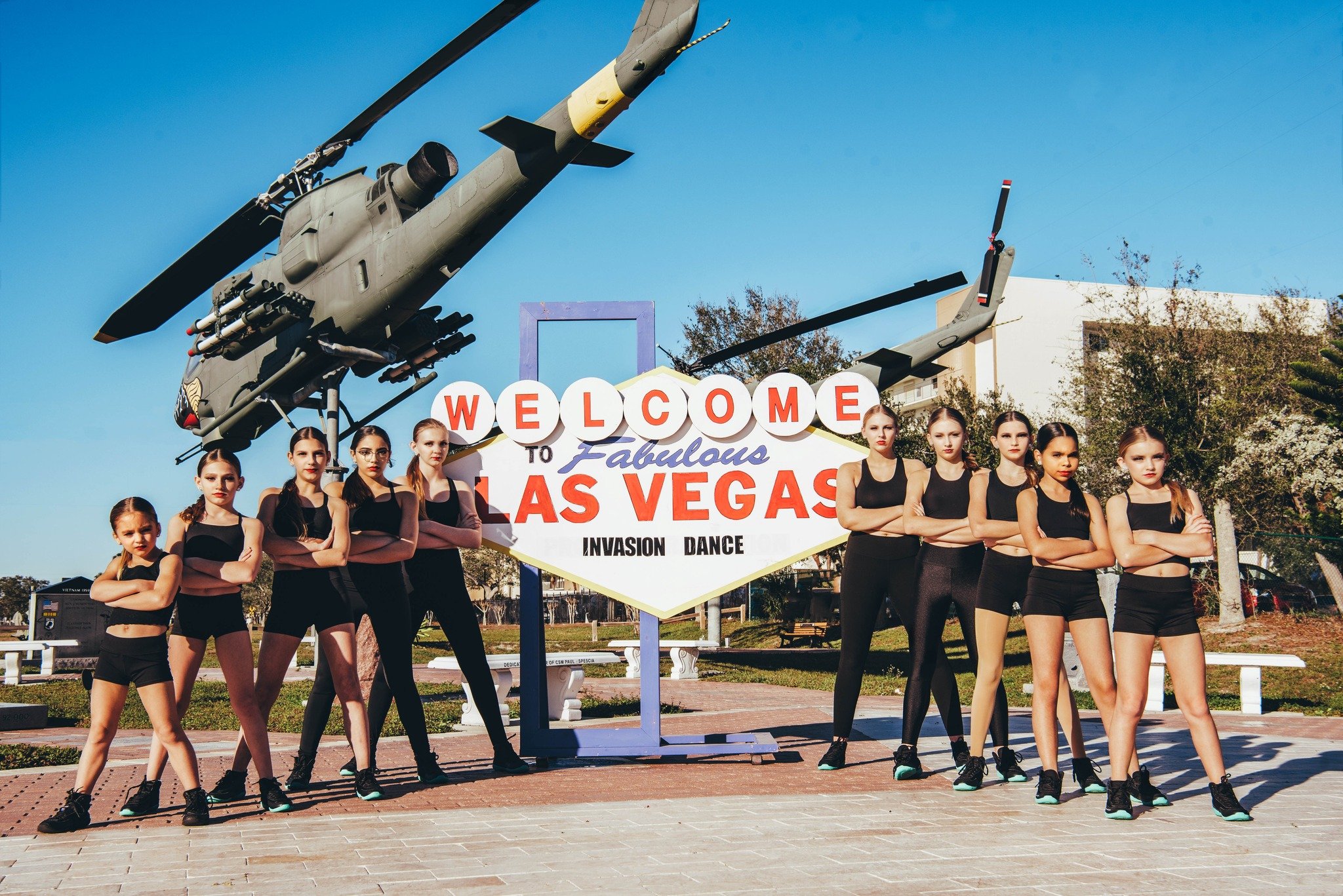 Best wishes to Invasion Dance on their trip to Vegas to compete at their dance competition!