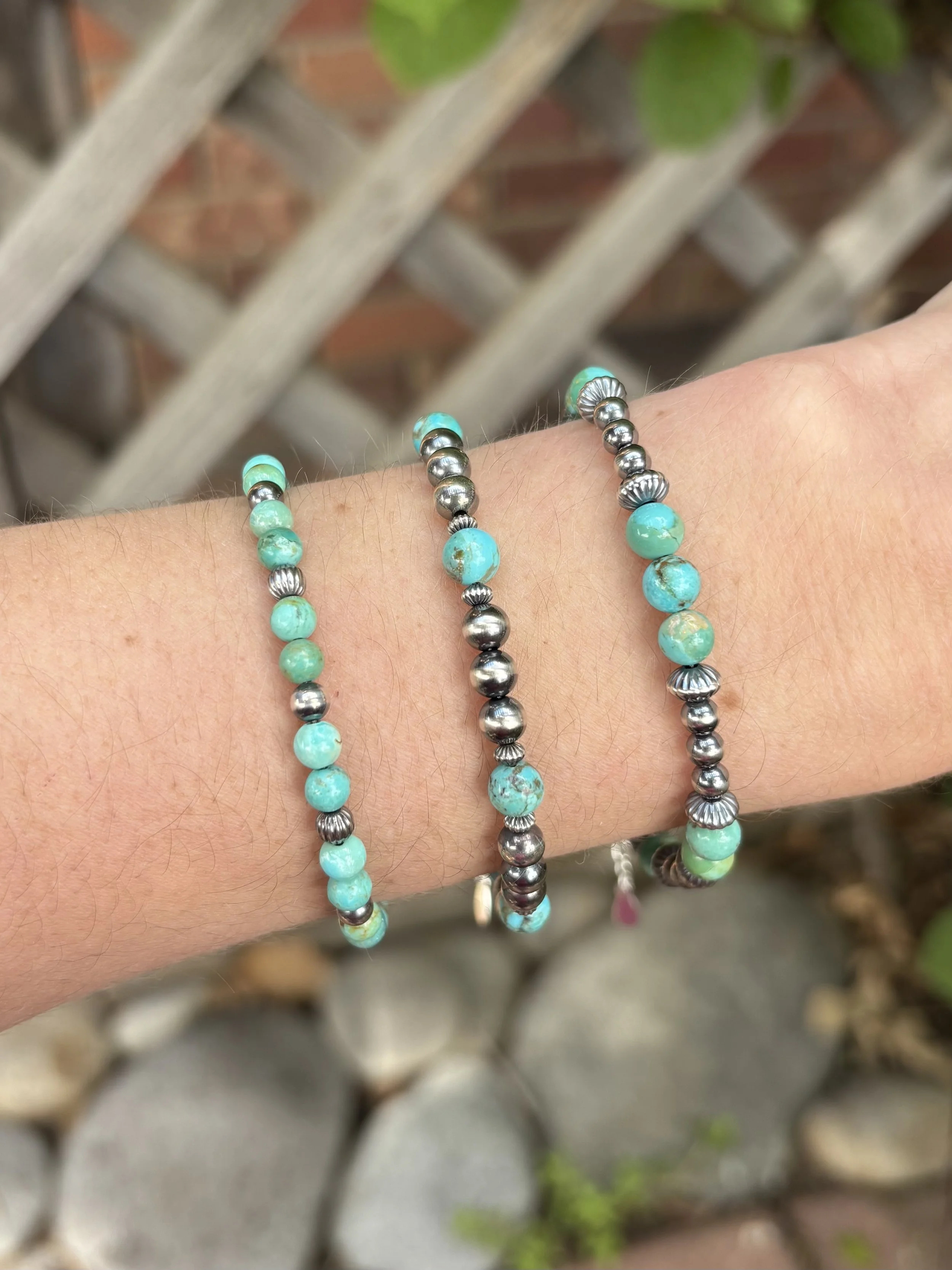 Turquoise Stackers