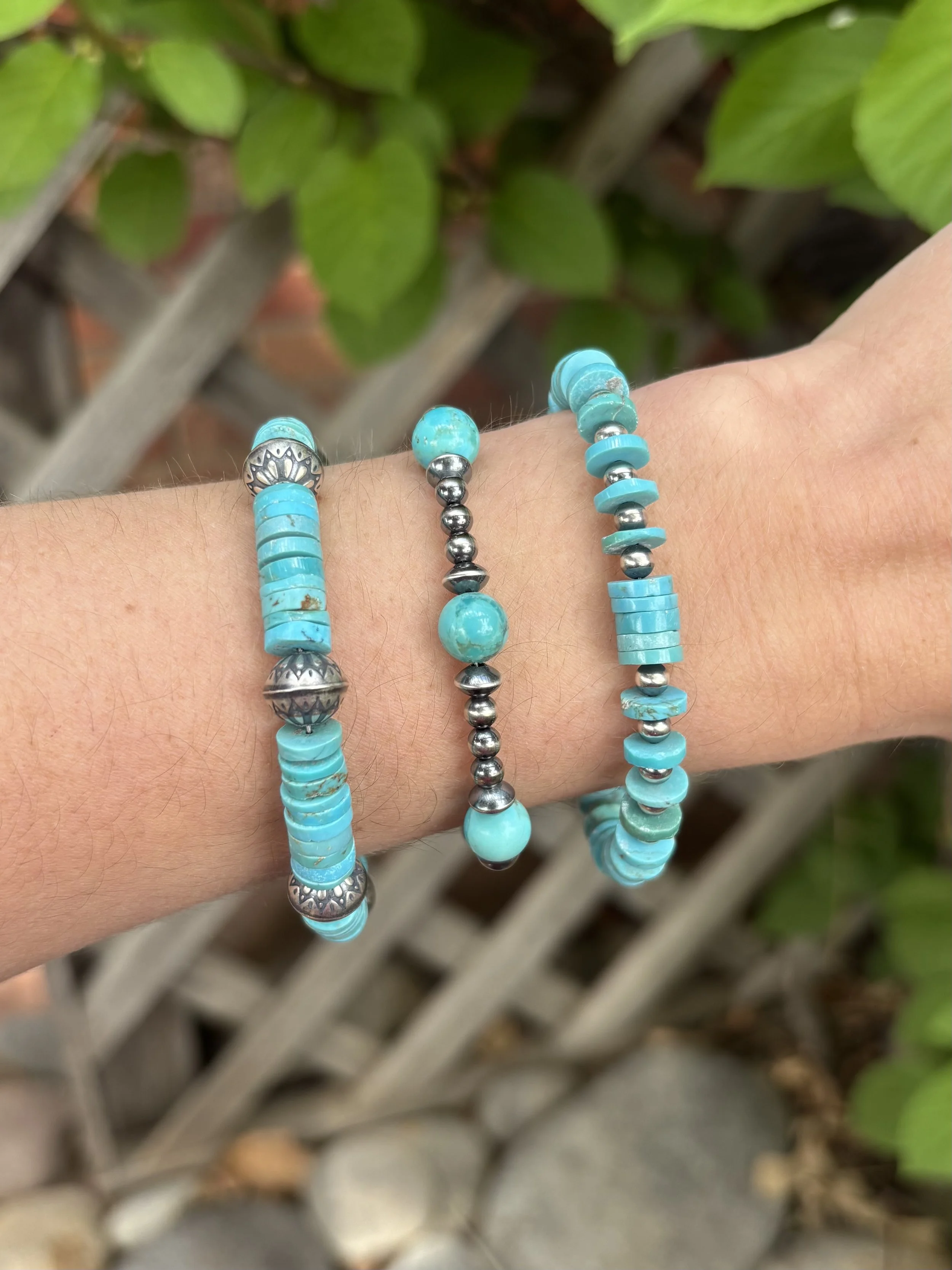 Turquoise Stackers