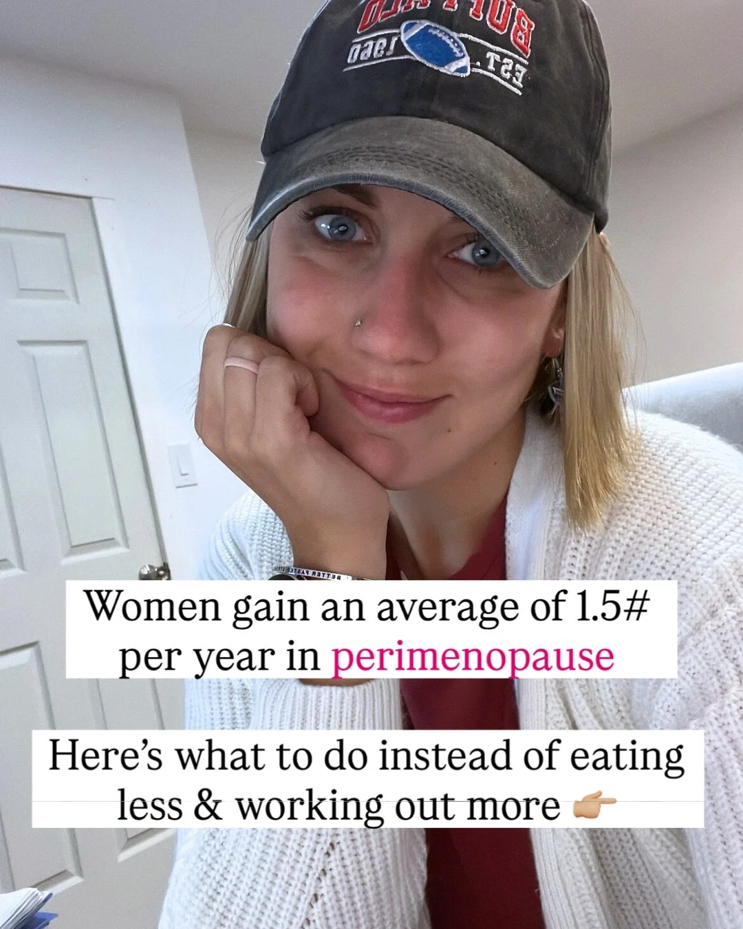 You&rsquo;re in your 40s/50s, eating less than you ever had, restricting all the foods, working out harder than ever before, and you&rsquo;re still gaining weight ???? 

Let&rsquo;s face it - you&rsquo;re miserable. You restrict so much you binge on 