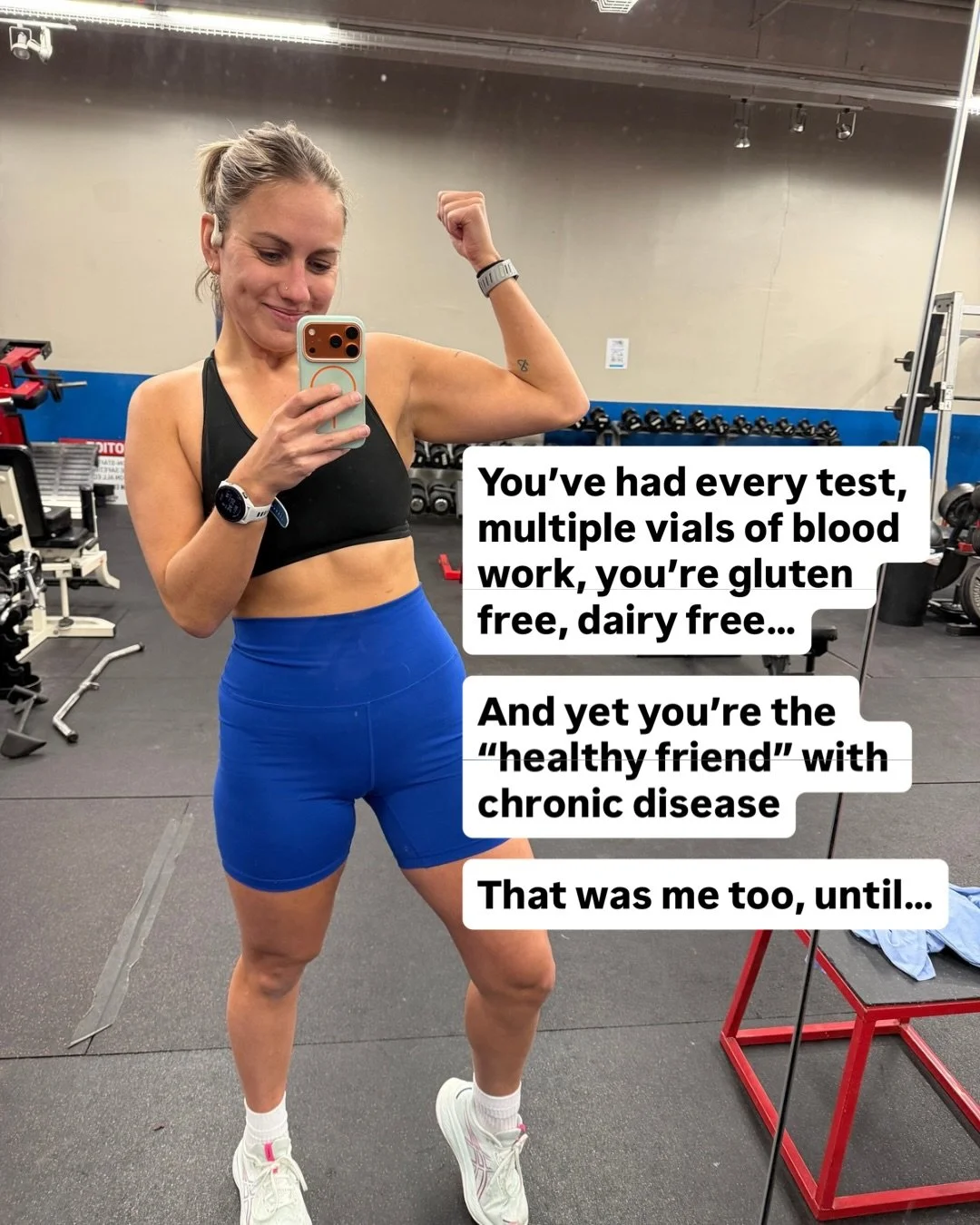 Girl, muscle is a non negotiable. Don&rsquo;t you forget it 🫡