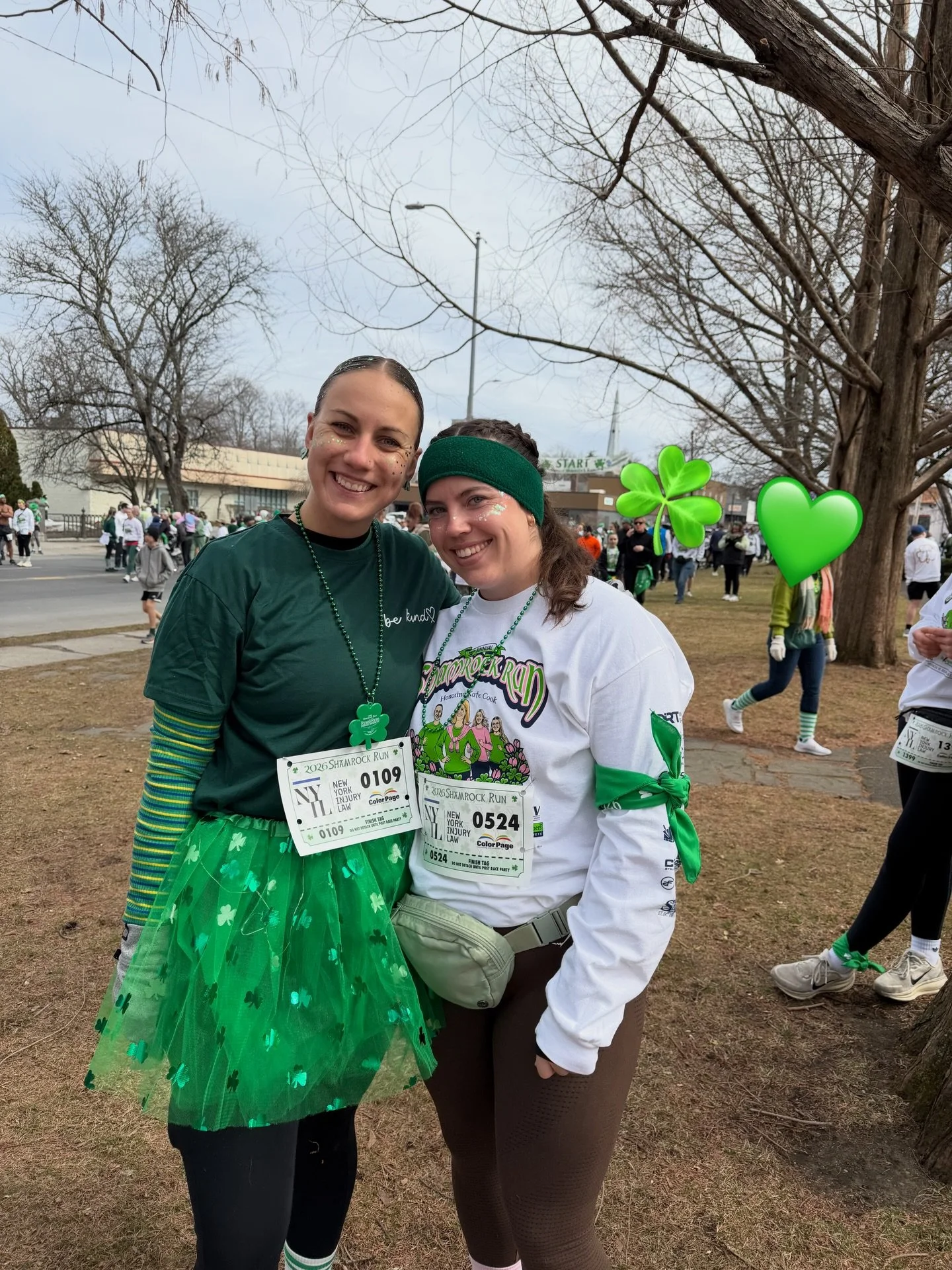 Topped off my 20 mile weekend with my clients (who are all friends now) &amp; glitter ✨