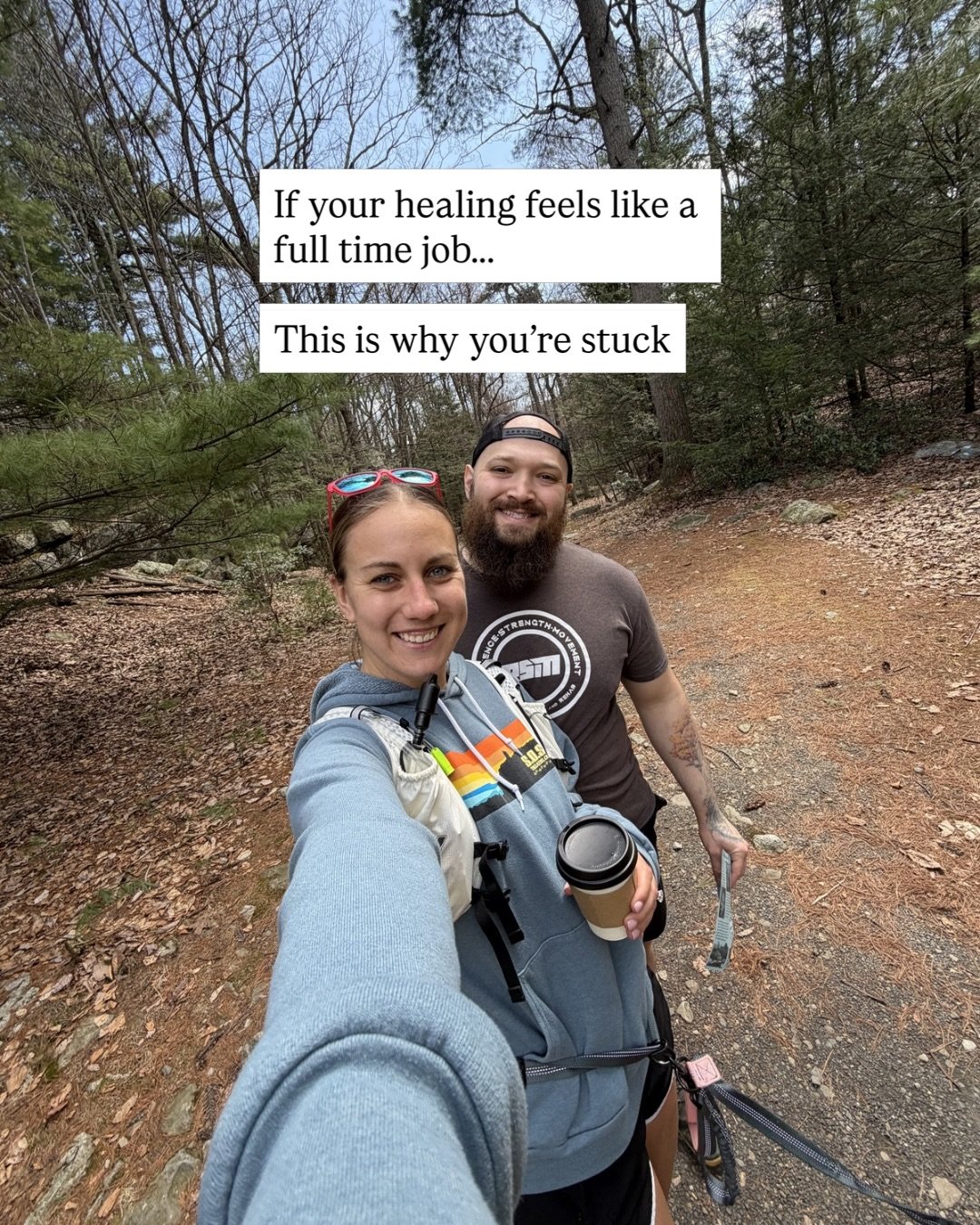 Healing can easily become another performance. Another protocol to follow perfectly, another flare to blame yourself for, another reason to believe you need to try harder 😢

Especially when you&rsquo;re battling PCOS, Hashimoto&rsquo;s, MCAS, Endome