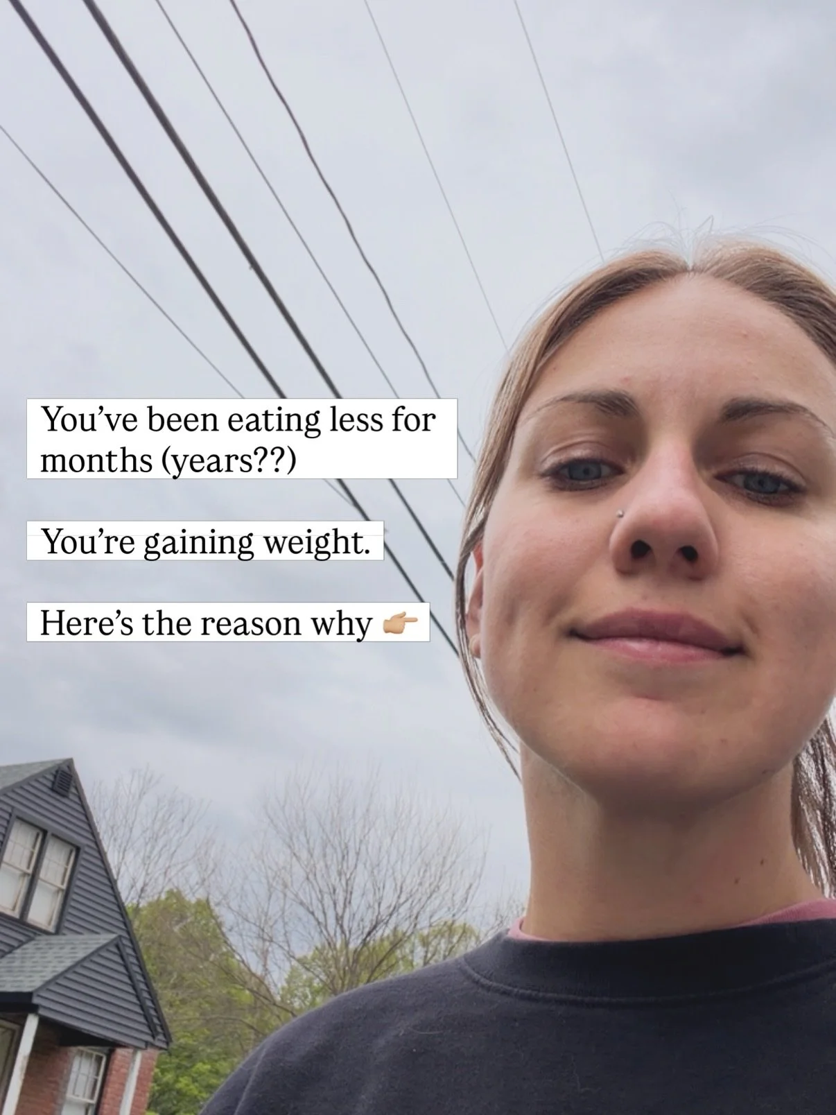 You&rsquo;ve been dieting for yearssss, and all you have to show for it is gaining weight ??? This is for you. 

This is the most frustrating thing that I see every single day. 

Women restricting for months (more like years). Doing everything they&r