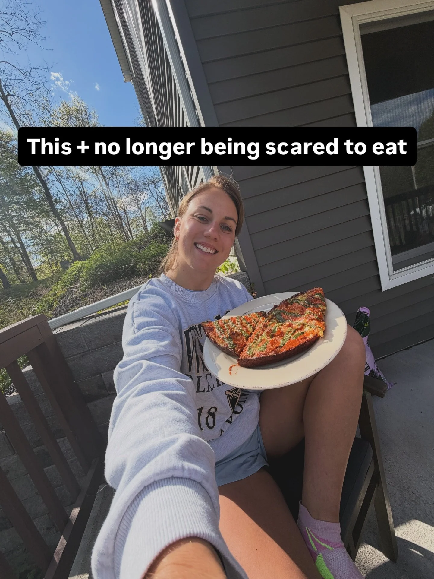 There was a time when I couldn&rsquo;t remember the last time I had pizza 🍕

I literally used to be SCARED to eat pizza because of the bloating, pain, + emergency bathroom trip that would come immediately. 

But let me tell you, I&rsquo;m rich in li