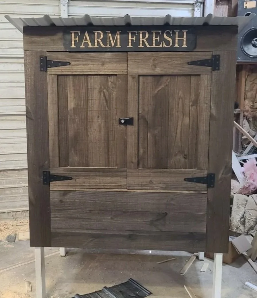 Our farmstand is open weekly. Come by and get some fresh eggs and say hi if we're out and about!