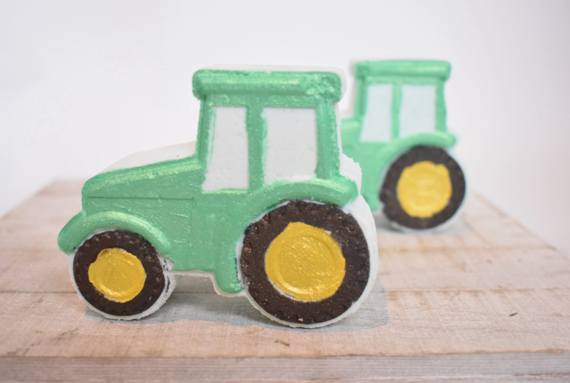 Tractor Bath Bomb (with Surprise Coin Inside!)
