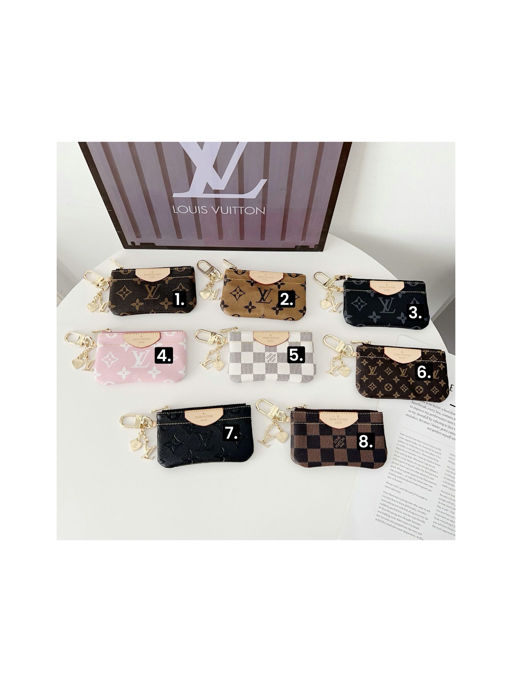 ELV CARDHOLDER KEYCHAIN