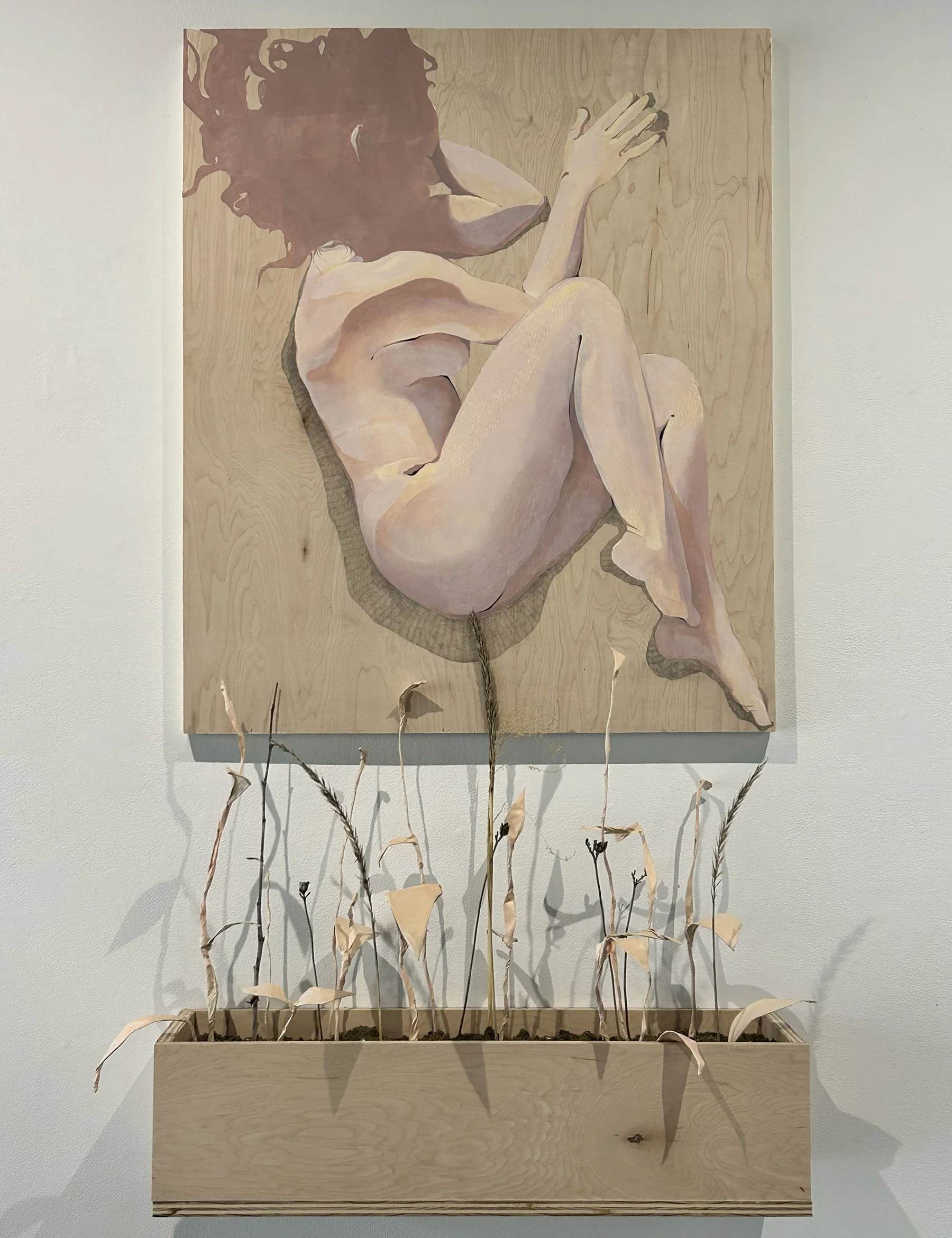 "Tract Infection" (2025)
Oil on Wood Panel
30”x 36”