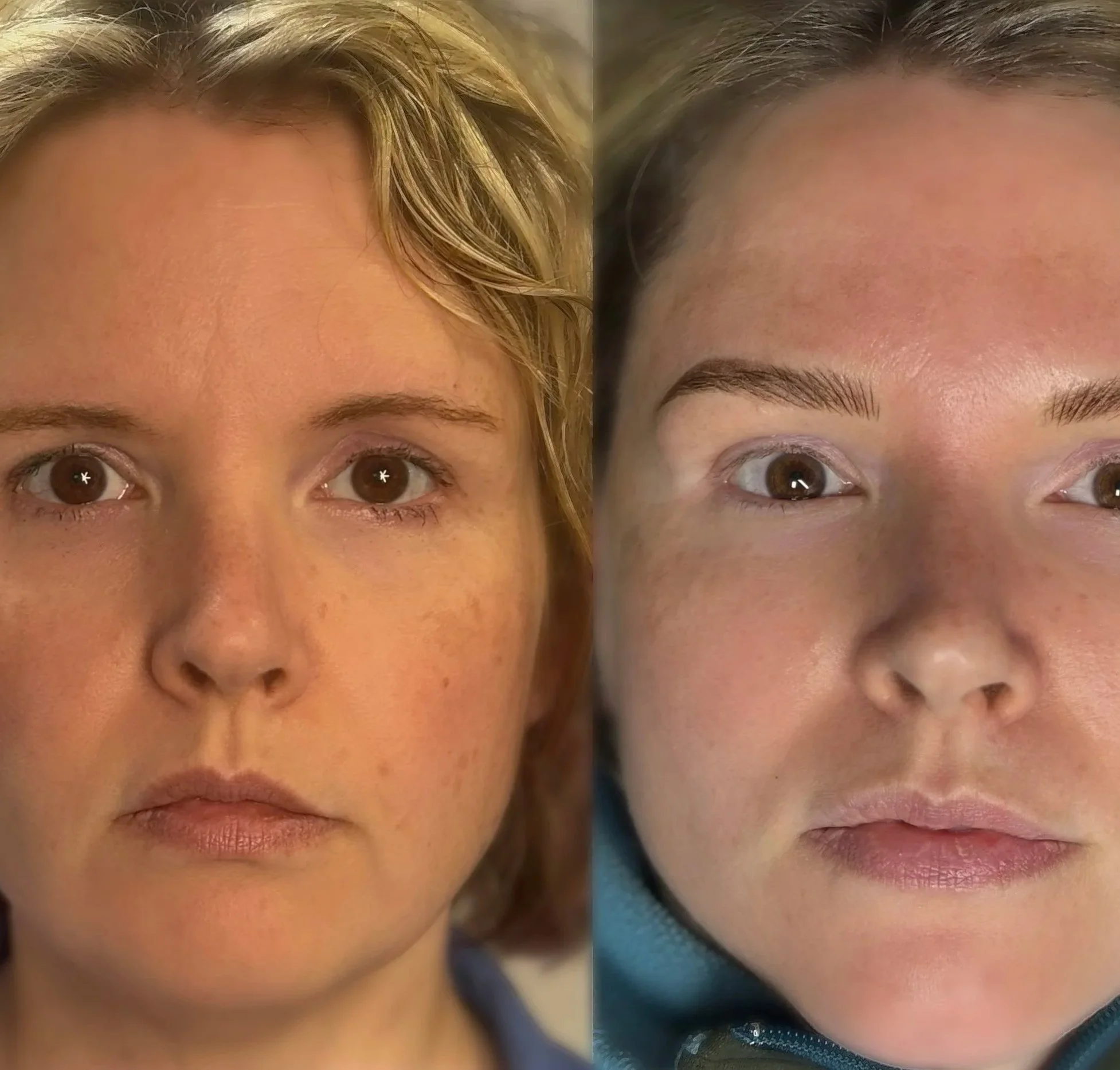 hair like stroke plus shading, eyebrow tattoo, villa rica ga, beauty social by vri, villa rica ink