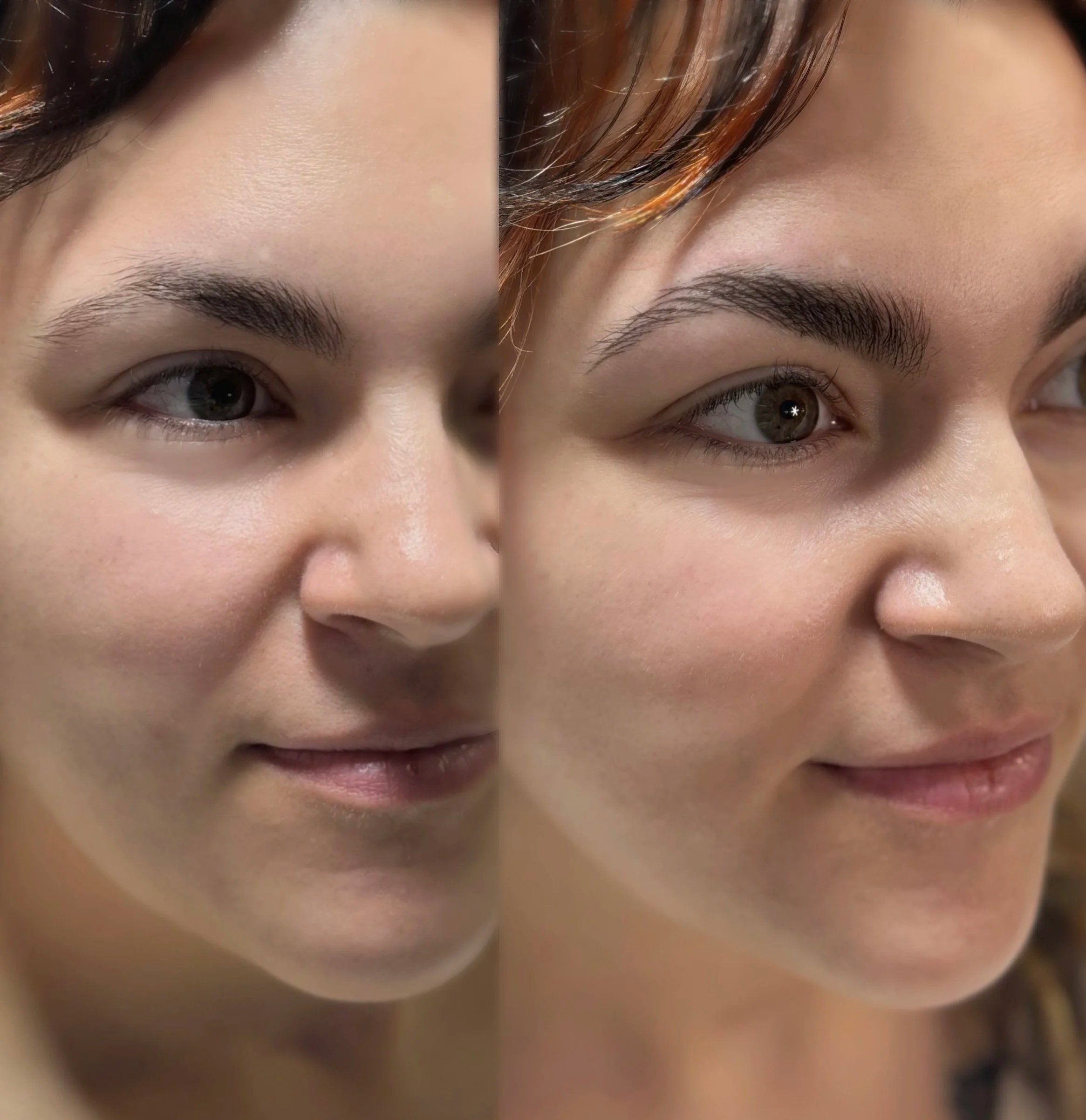 eyebrow tattoo, hair like strokes, nano, villa rica ga, beauty social by vri, villa rica ink